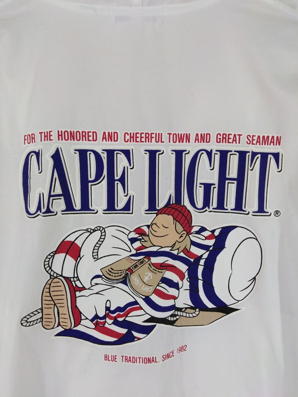 Japanese Brand × Vintage CAPE LIGHT ZIPPER WHITE JACKET HOODIE Size US M / EU 48-50 / 2 - 2 Thumbnail
