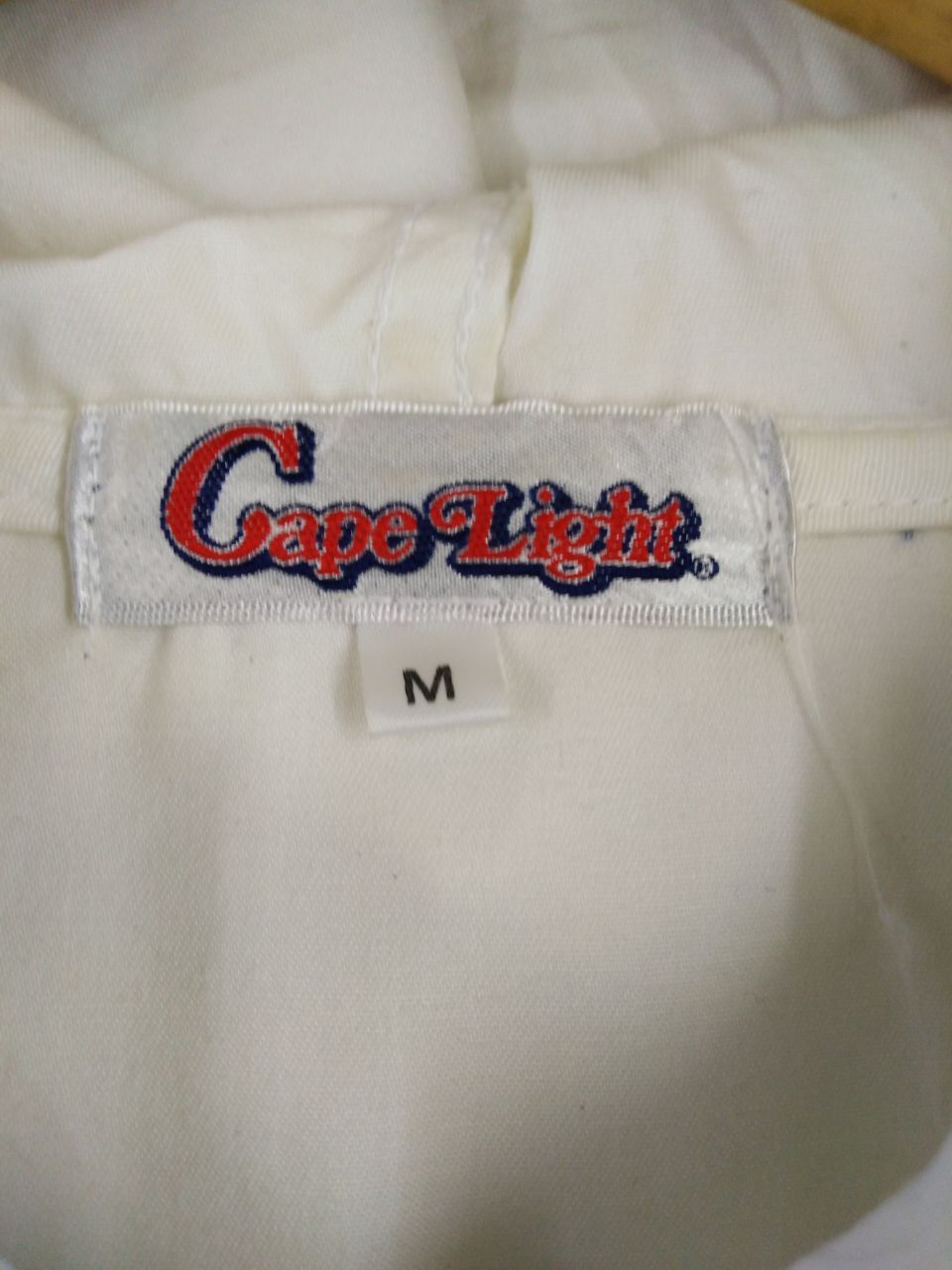 Japanese Brand × Vintage CAPE LIGHT ZIPPER WHITE JACKET HOODIE Size US M / EU 48-50 / 2 - 5 Thumbnail