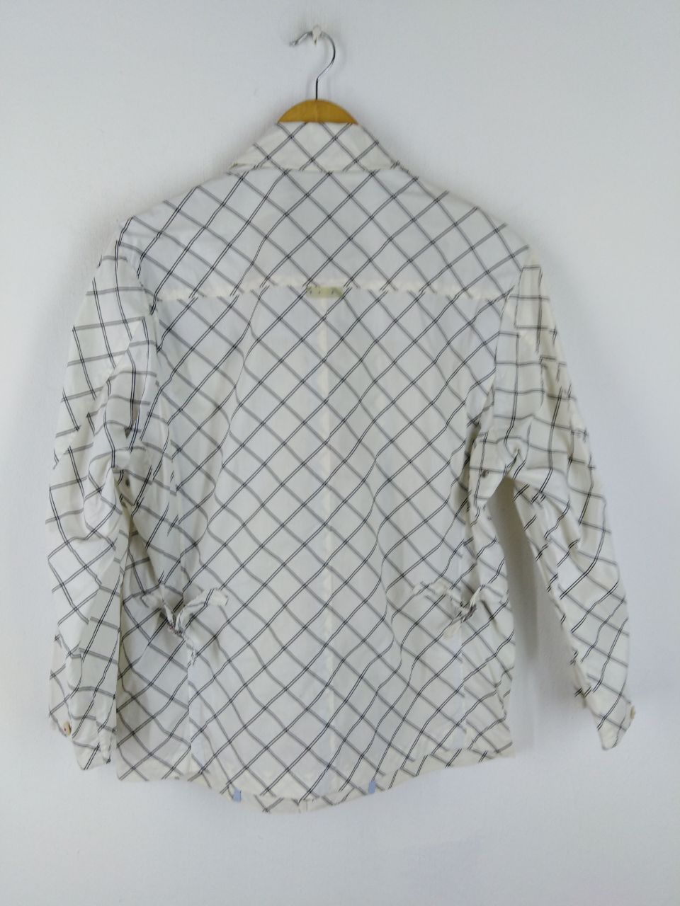 Japanese Brand × Kansai Yamamoto CROSS STRIPE KANSAI YAMAMOTO HOMME ZIPPER WHITE JACKET Size US M / EU 48-50 / 2 - 7 Thumbnail