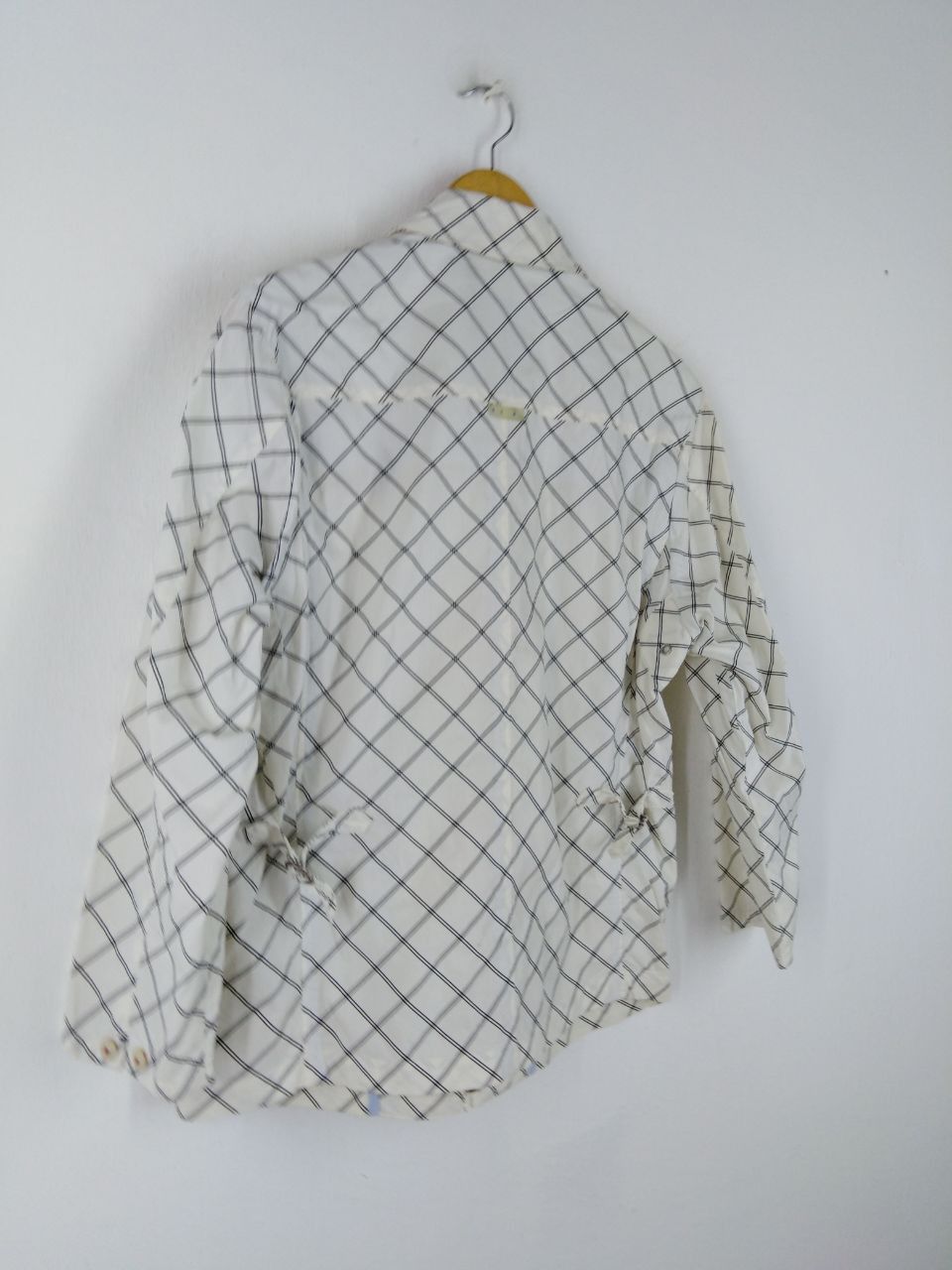 Japanese Brand × Kansai Yamamoto CROSS STRIPE KANSAI YAMAMOTO HOMME ZIPPER WHITE JACKET Size US M / EU 48-50 / 2 - 2 Thumbnail