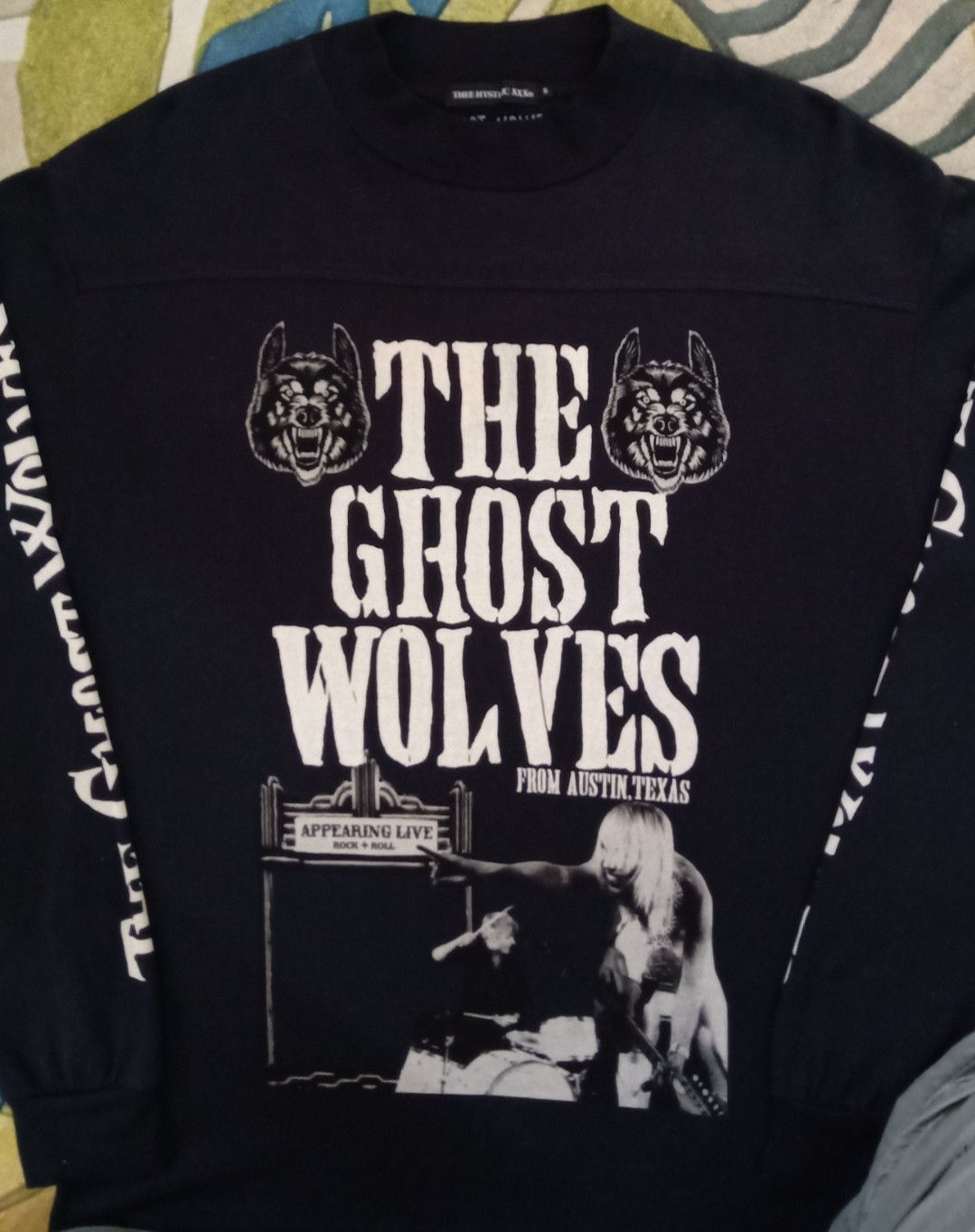 Hysteric Glamour × Japanese Brand × basketcase gallery Hysteric Glamour x The Ghost Wolves Band from Austin Taxes Size US M / EU 48-50 / 2 - 8 Thumbnail