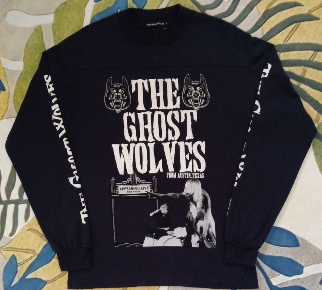 Hysteric Glamour × Japanese Brand × basketcase gallery Hysteric Glamour x The Ghost Wolves Band from Austin Taxes Size US M / EU 48-50 / 2 - 3 Thumbnail
