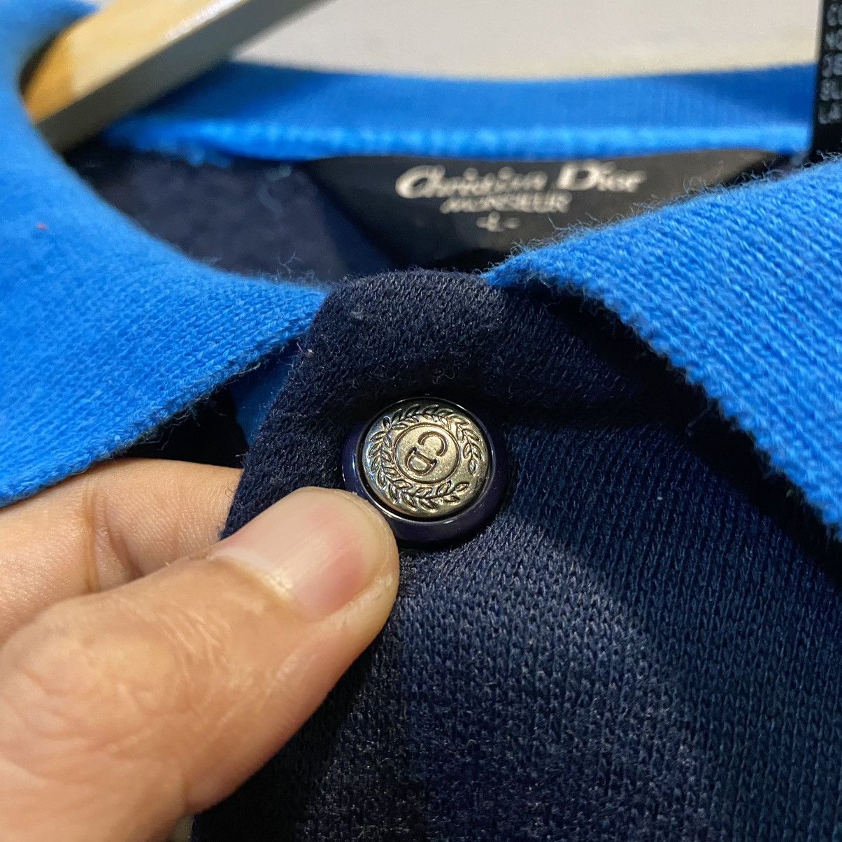 Christian Dior Monsieur × Vintage VINTAGE‼️Christian Dior Monsieur Basic Logo Sweatshirts Size US L / EU 52-54 / 3 - 9 Thumbnail