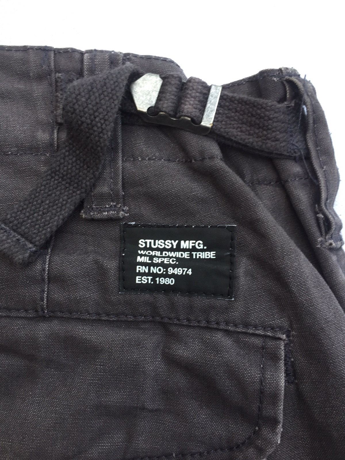 Stussy Stussy Worldwide Tribe Military spec Cargo Pants Size US 34 / EU 50 - 9 Thumbnail