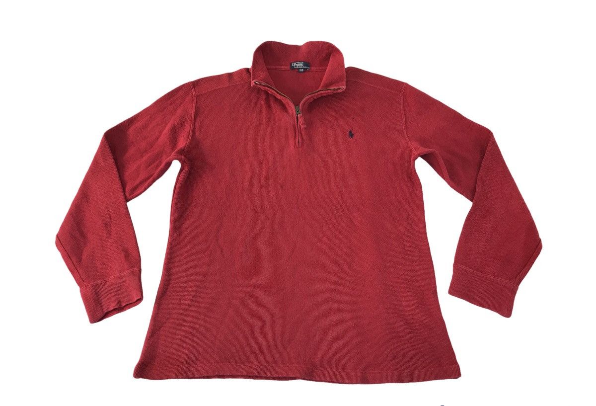 Polo Ralph Lauren Polo Ralph Lauren Longsleeve Half Zip Polo Tee T-shirt Size M / US 6-8 / IT 42-44 - 2 Thumbnail