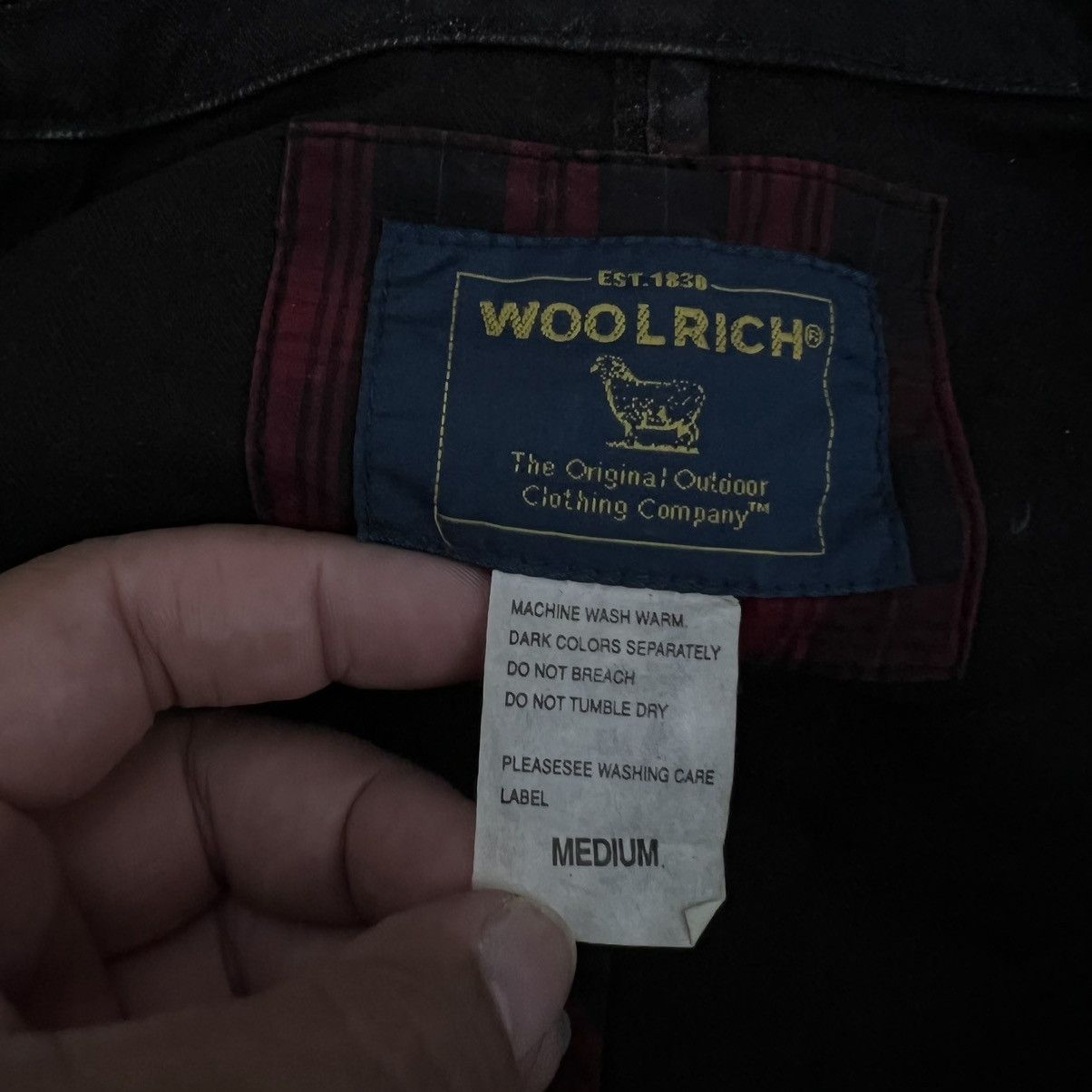Vintage VINTAGE HIKORY CHORE JACKET WOOLRICH WORKERS WEAR Size US M / EU 48-50 / 2 - 8 Thumbnail