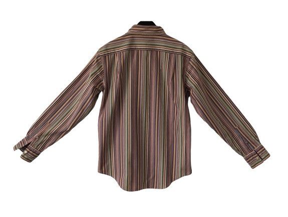 Paul Smith Paul Smith Signature Stripe Pattern Long Sleeves Shirt Size US M / EU 48-50 / 2 - 6 Thumbnail