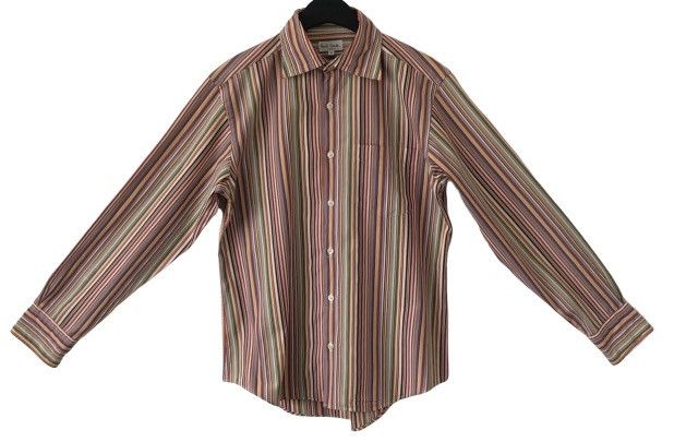Paul Smith Paul Smith Signature Stripe Pattern Long Sleeves Shirt Size US M / EU 48-50 / 2 - 1 Thumbnail