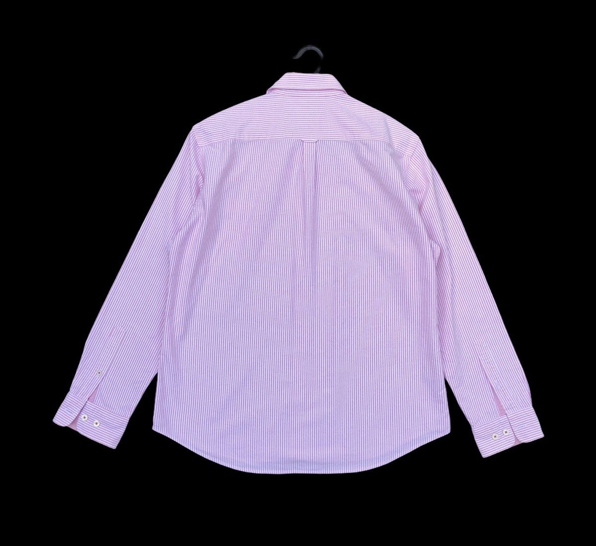 Burberry Burberry Black Label Stripes Embroidered Logo Long Sleeve Size US M / EU 48-50 / 2 - 5 Thumbnail