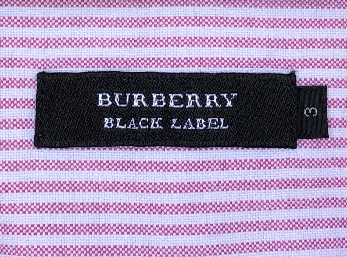 Burberry Burberry Black Label Stripes Embroidered Logo Long Sleeve Size US M / EU 48-50 / 2 - 14 Thumbnail