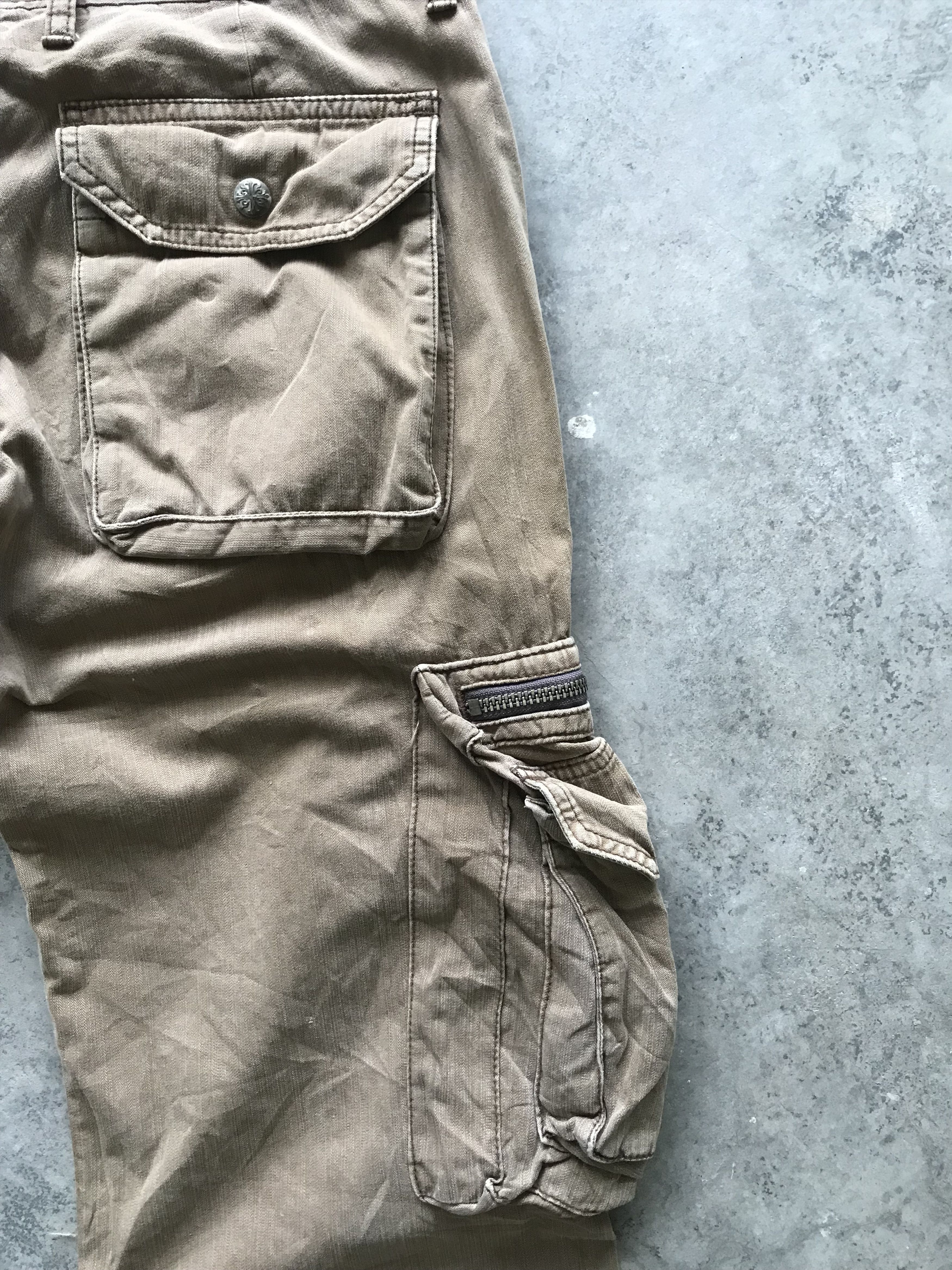Japanese Brand CP54 surplus Japan military Multipockets Flare Cargo Pant Size US 30 / EU 46 - 13 Thumbnail