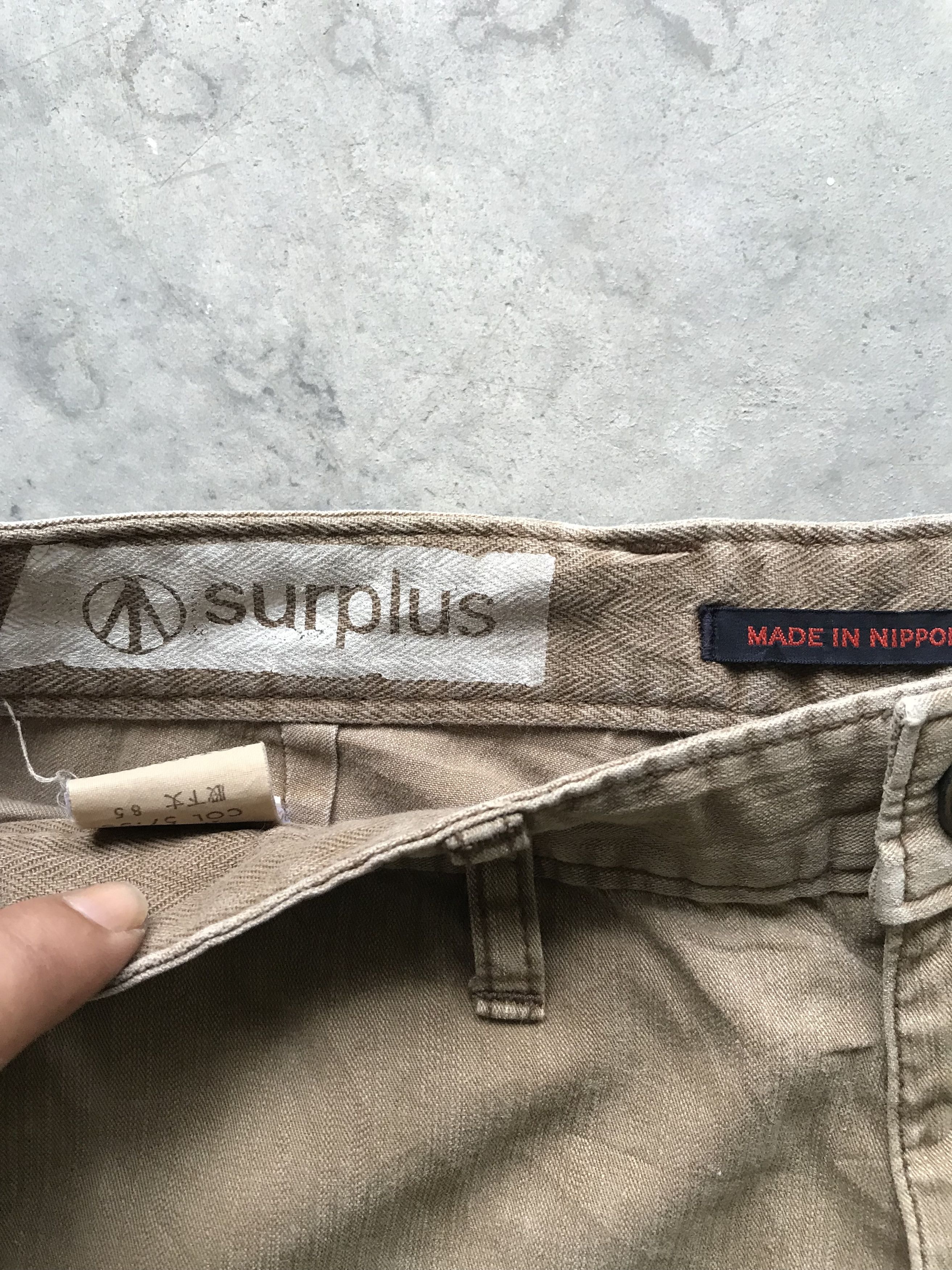Japanese Brand CP54 surplus Japan military Multipockets Flare Cargo Pant Size US 30 / EU 46 - 6 Thumbnail