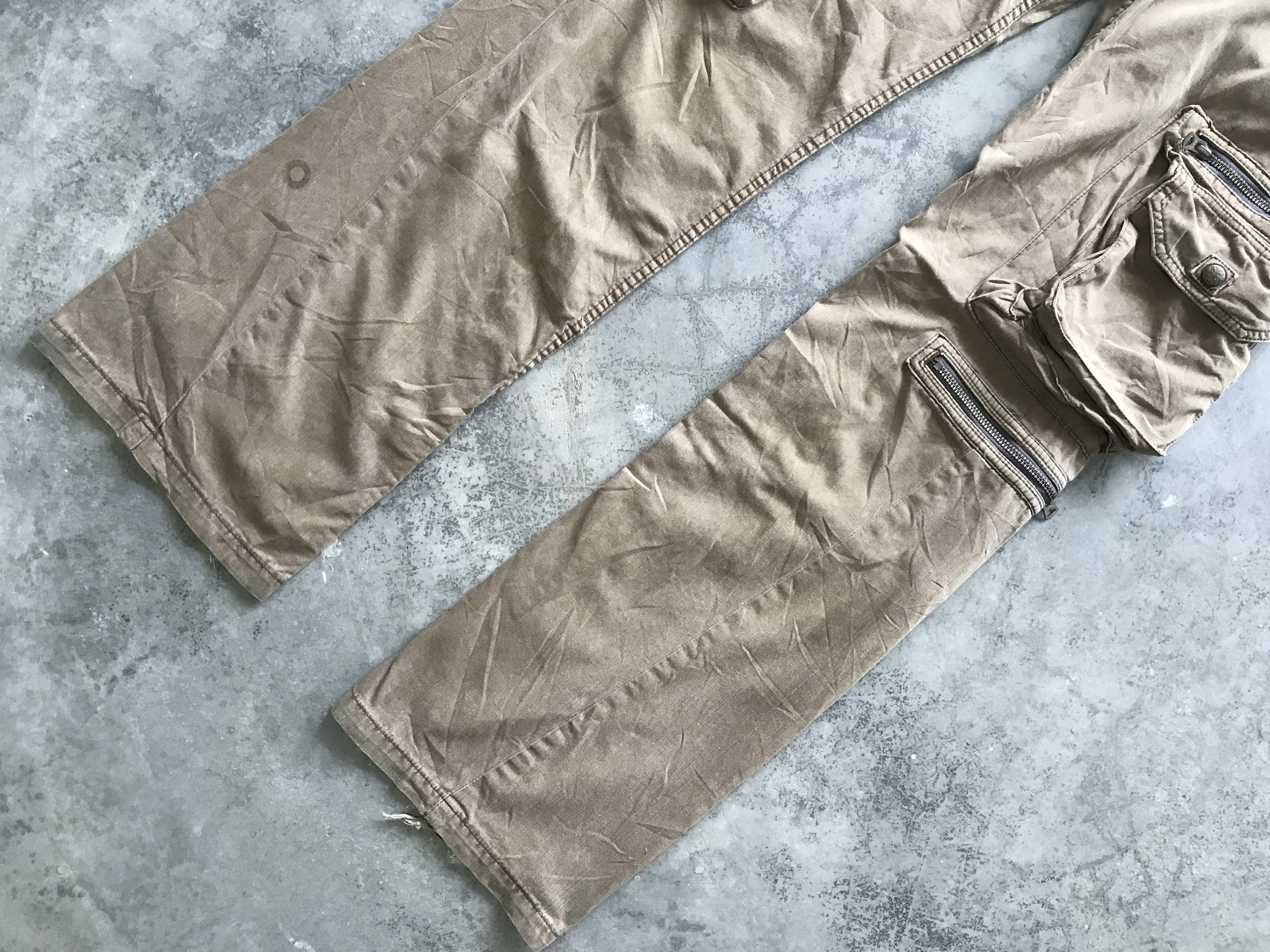 Japanese Brand CP54 surplus Japan military Multipockets Flare Cargo Pant Size US 30 / EU 46 - 3 Thumbnail