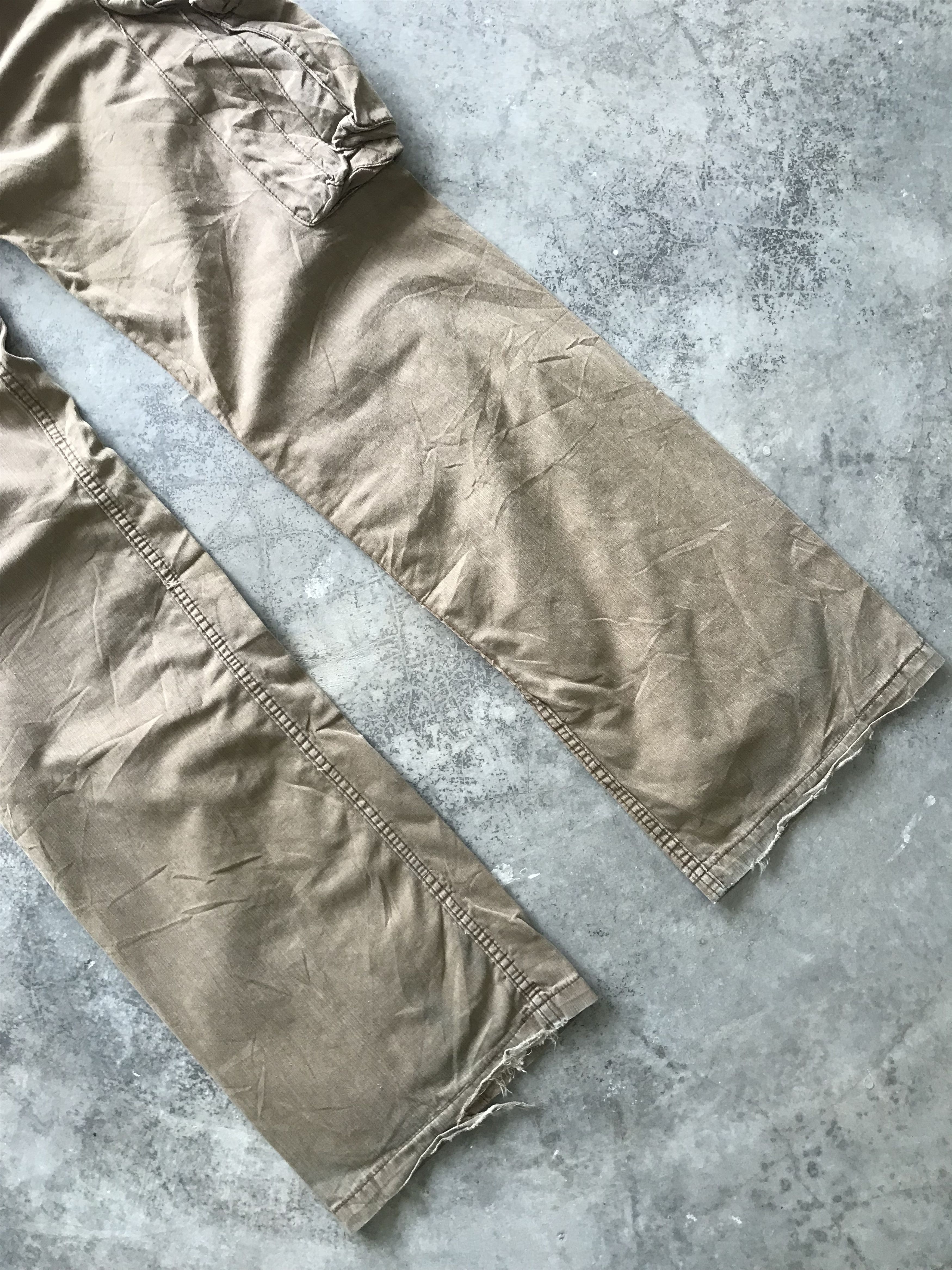 Japanese Brand CP54 surplus Japan military Multipockets Flare Cargo Pant Size US 30 / EU 46 - 9 Thumbnail