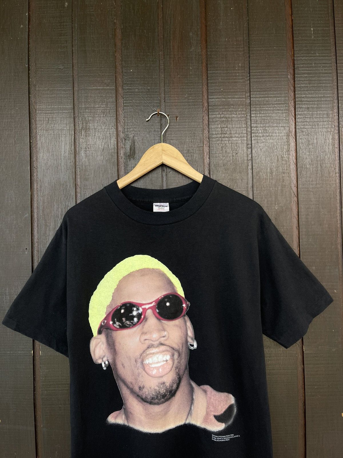 Band Tees Vintage 90s Dennis rodman tee Size US M / EU 48-50 / 2 - 5 Thumbnail