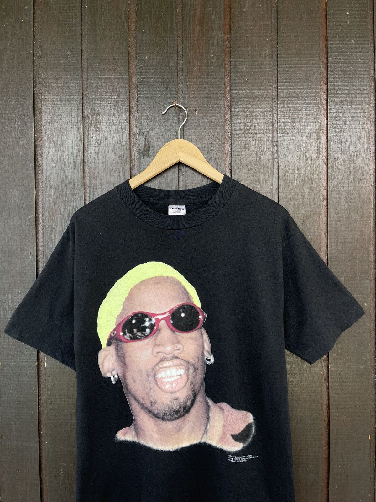 Band Tees Vintage 90s Dennis rodman tee Size US M / EU 48-50 / 2 - 2 Thumbnail