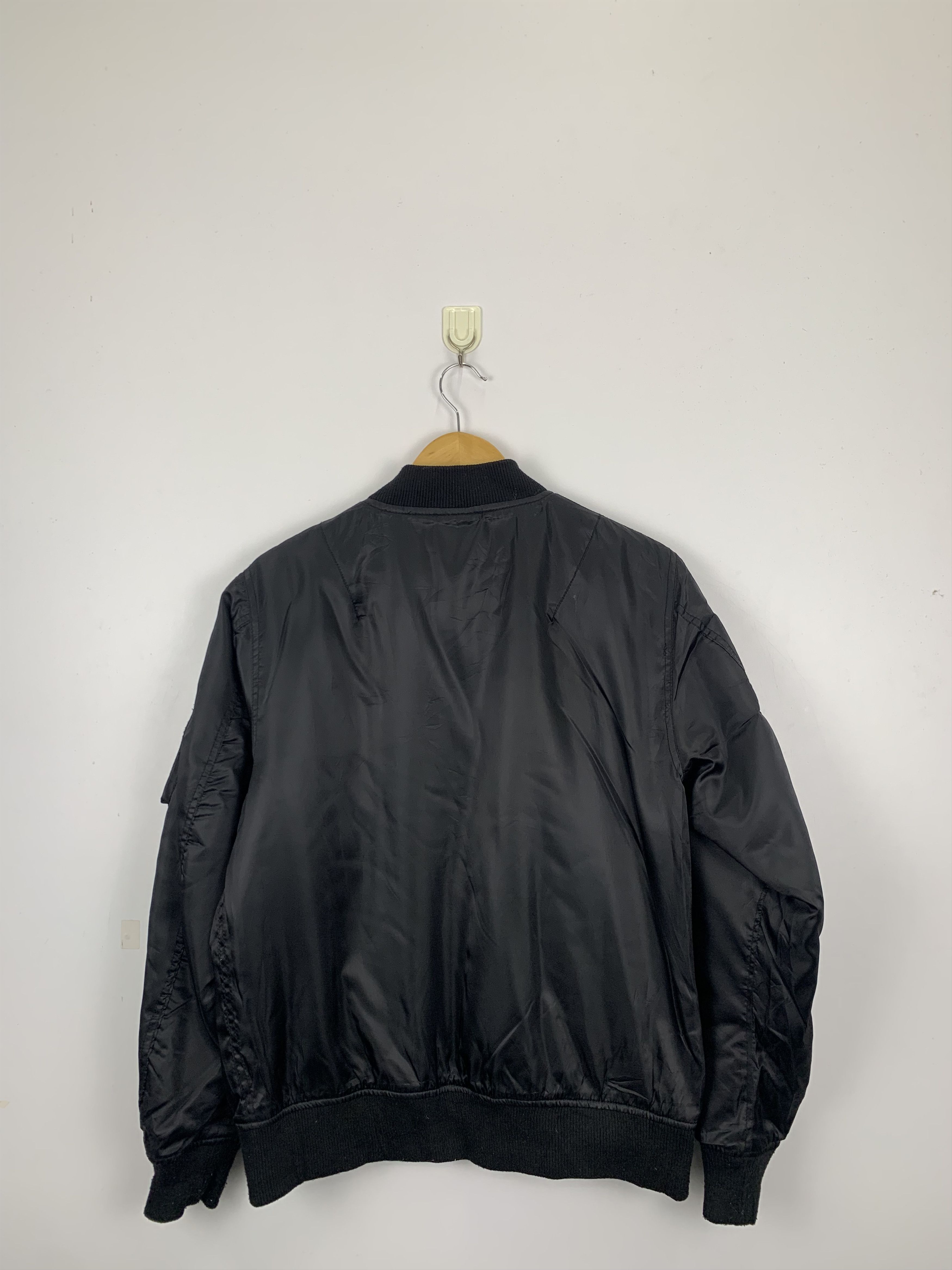 Japanese Brand × Vintage Vintage Japanese Brand Bomber Zipper Jacket Size US L / EU 52-54 / 3 - 3 Thumbnail