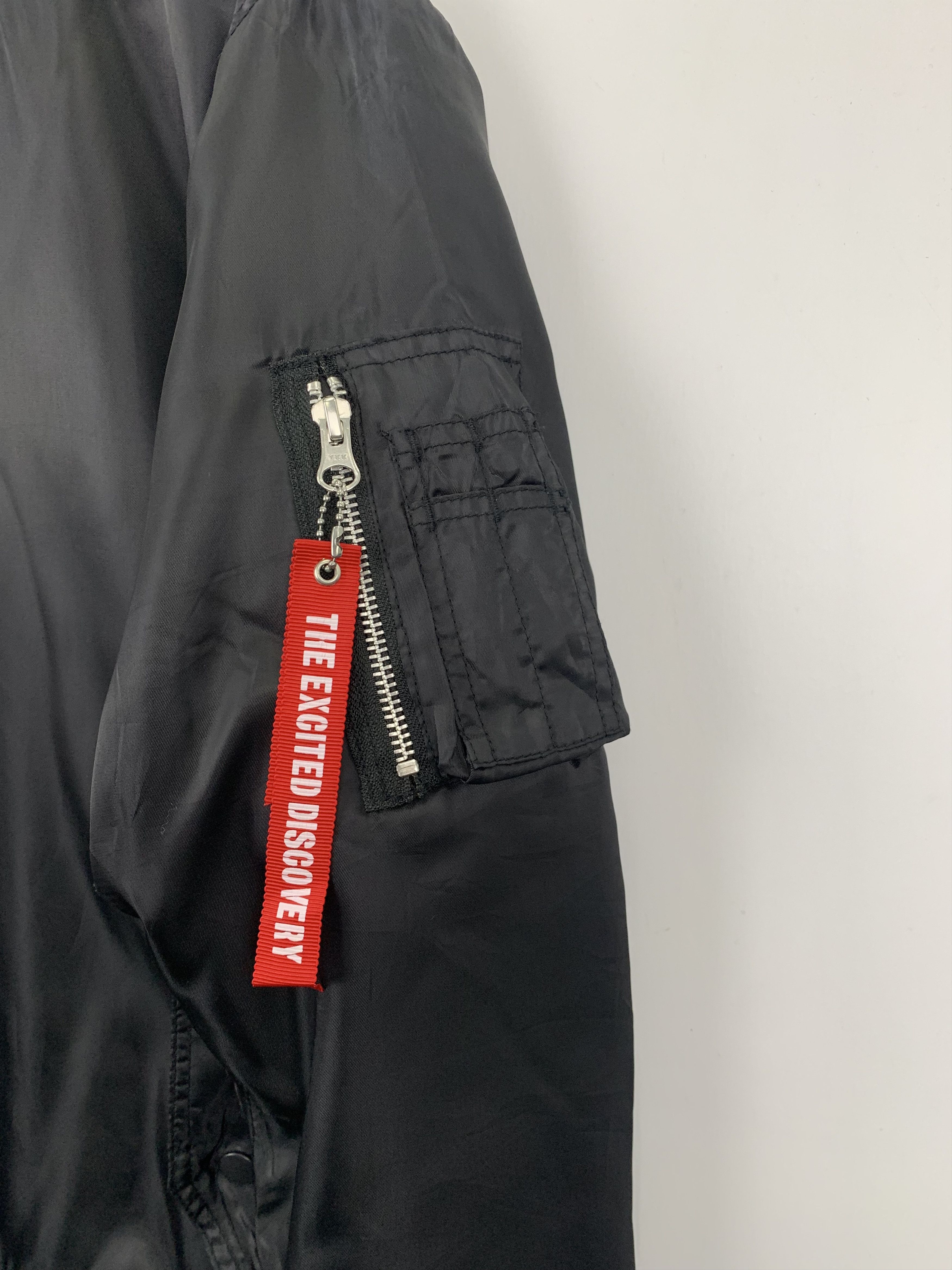 Japanese Brand × Vintage Vintage Japanese Brand Bomber Zipper Jacket Size US L / EU 52-54 / 3 - 8 Thumbnail