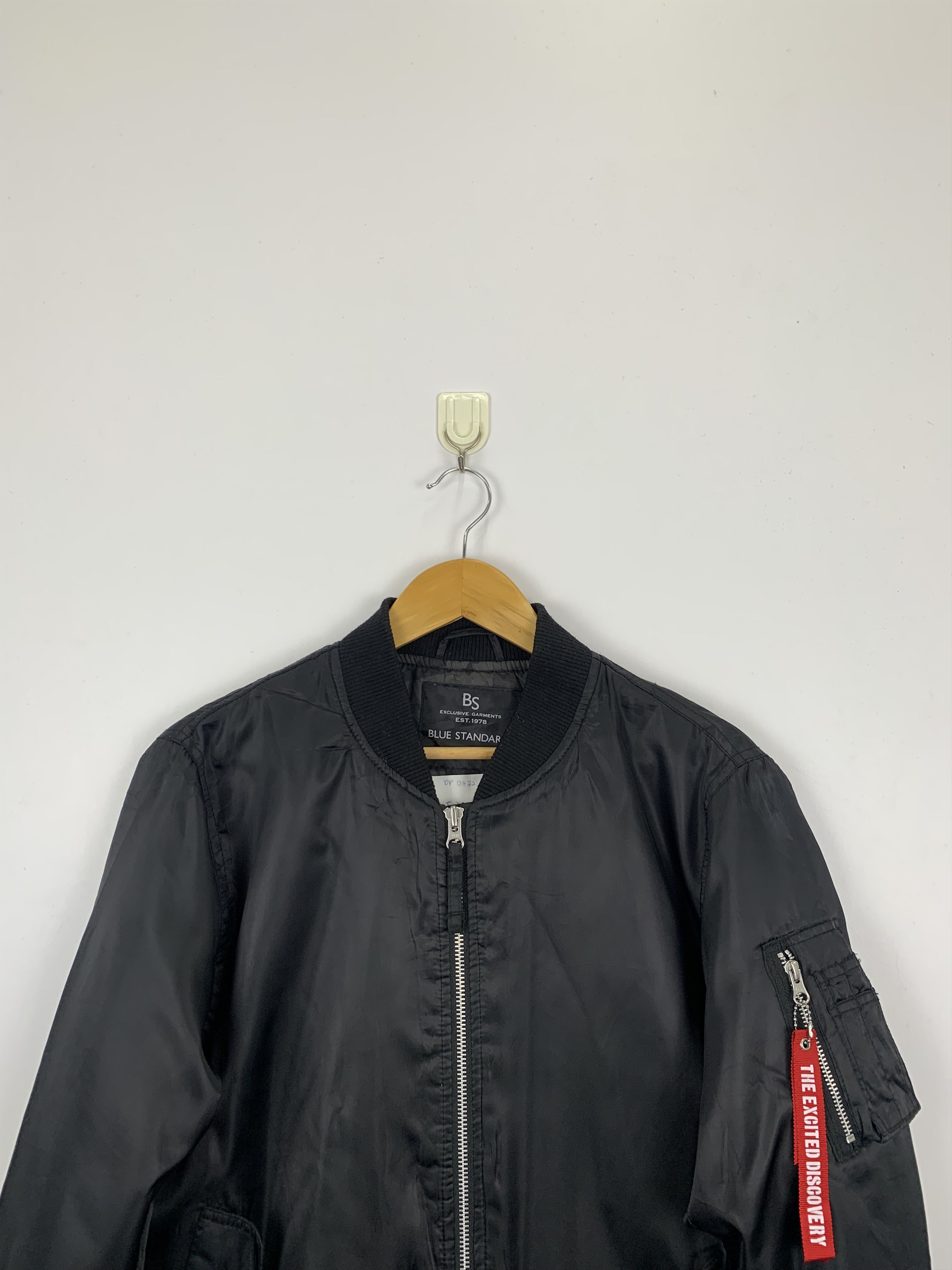 Japanese Brand × Vintage Vintage Japanese Brand Bomber Zipper Jacket Size US L / EU 52-54 / 3 - 2 Thumbnail