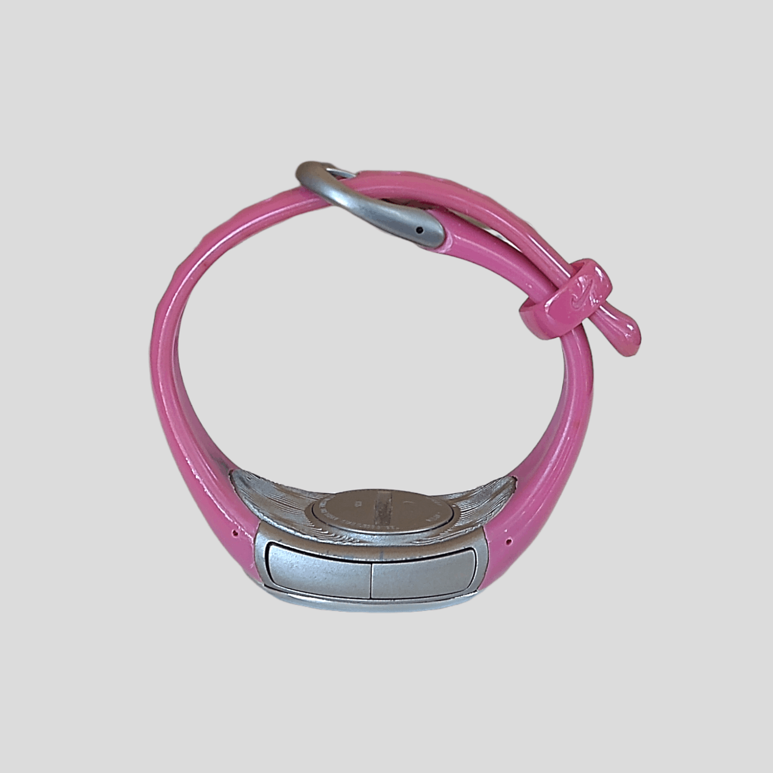 Nike Women's Nike Watch Pink Silver Digital Rubber Size ONE SIZE - 6 Thumbnail