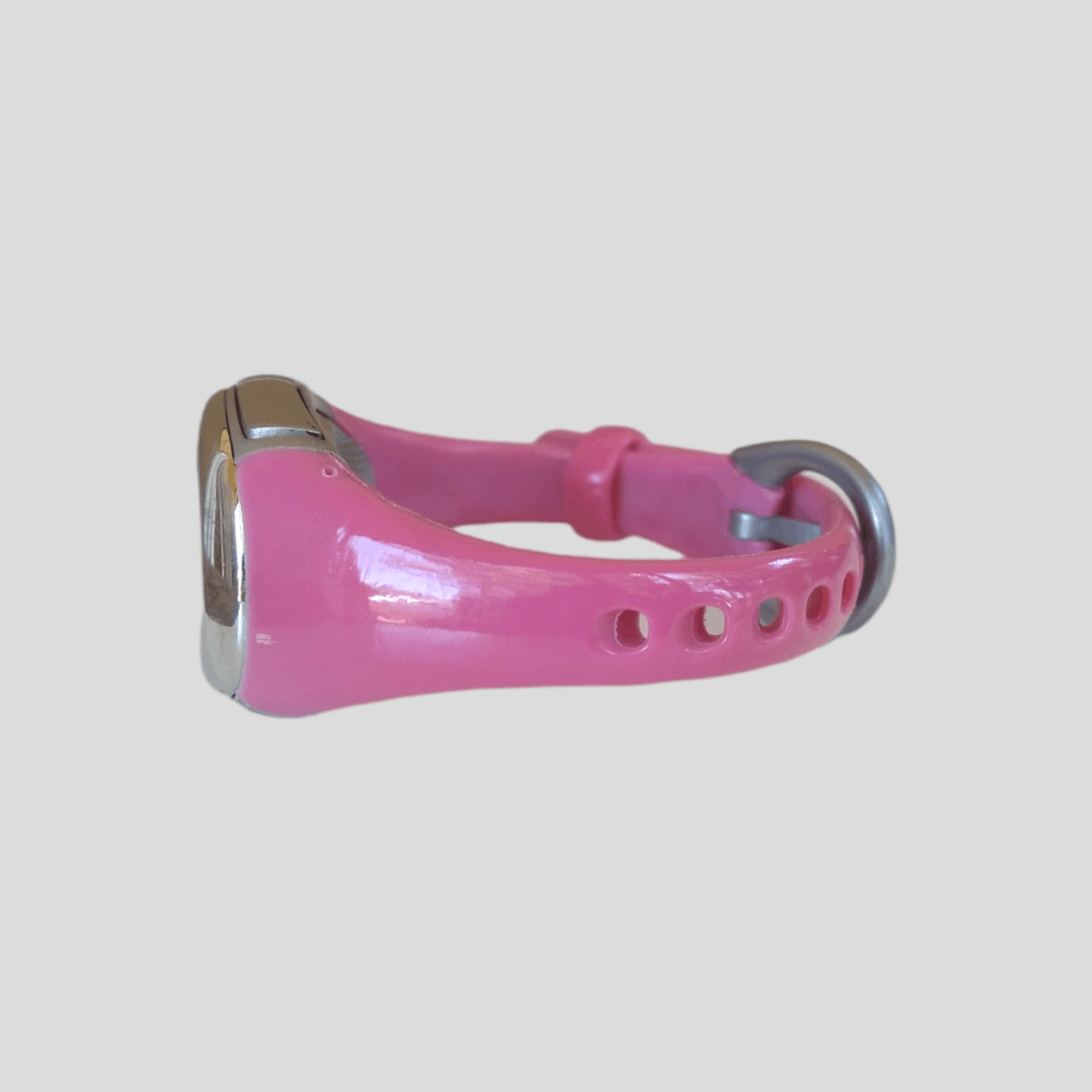 Nike Women's Nike Watch Pink Silver Digital Rubber Size ONE SIZE - 4 Thumbnail