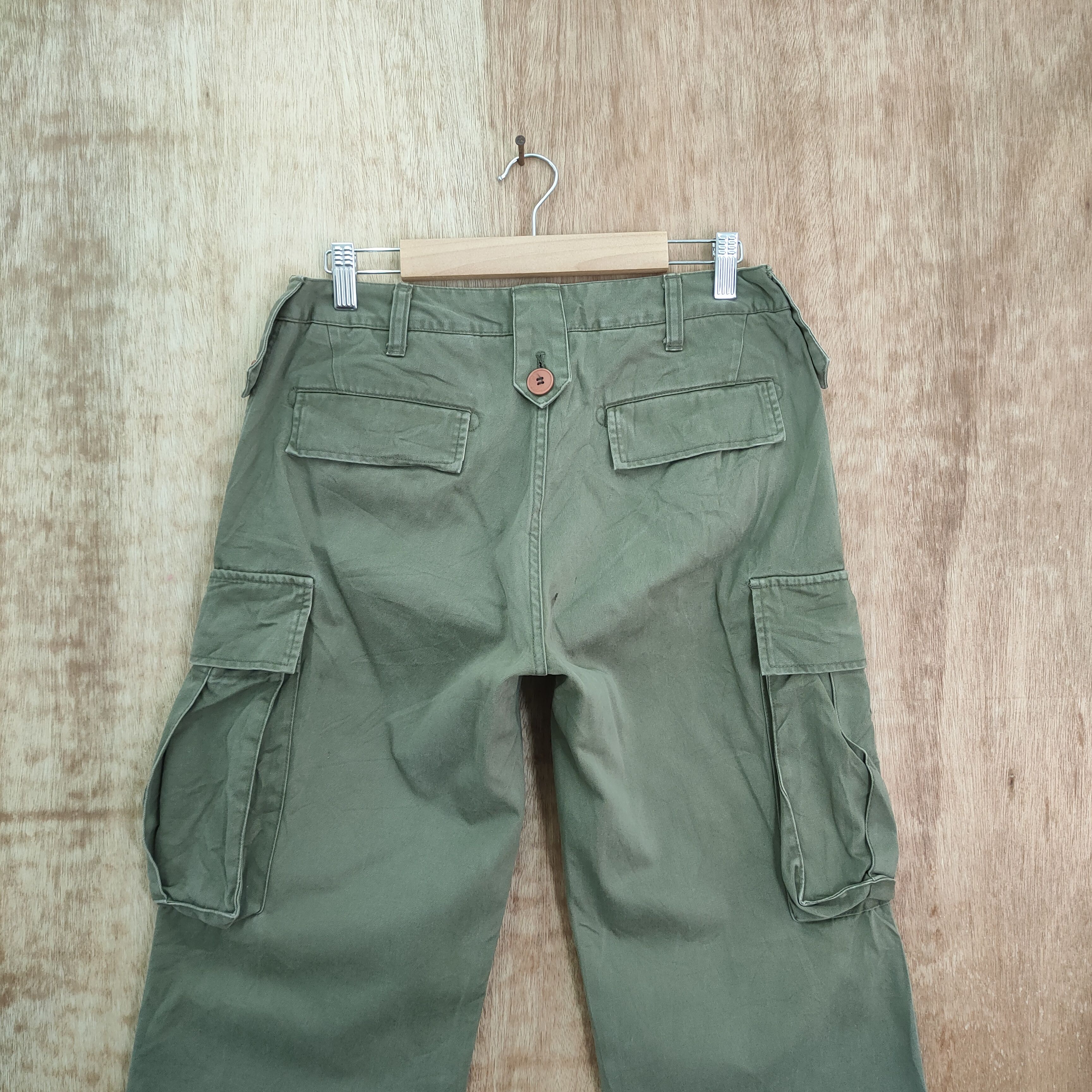 Japanese Brand JAPAN MADE! DICO BAGGY CARGO PANTS Size US 30 / EU 46 - 8 Thumbnail