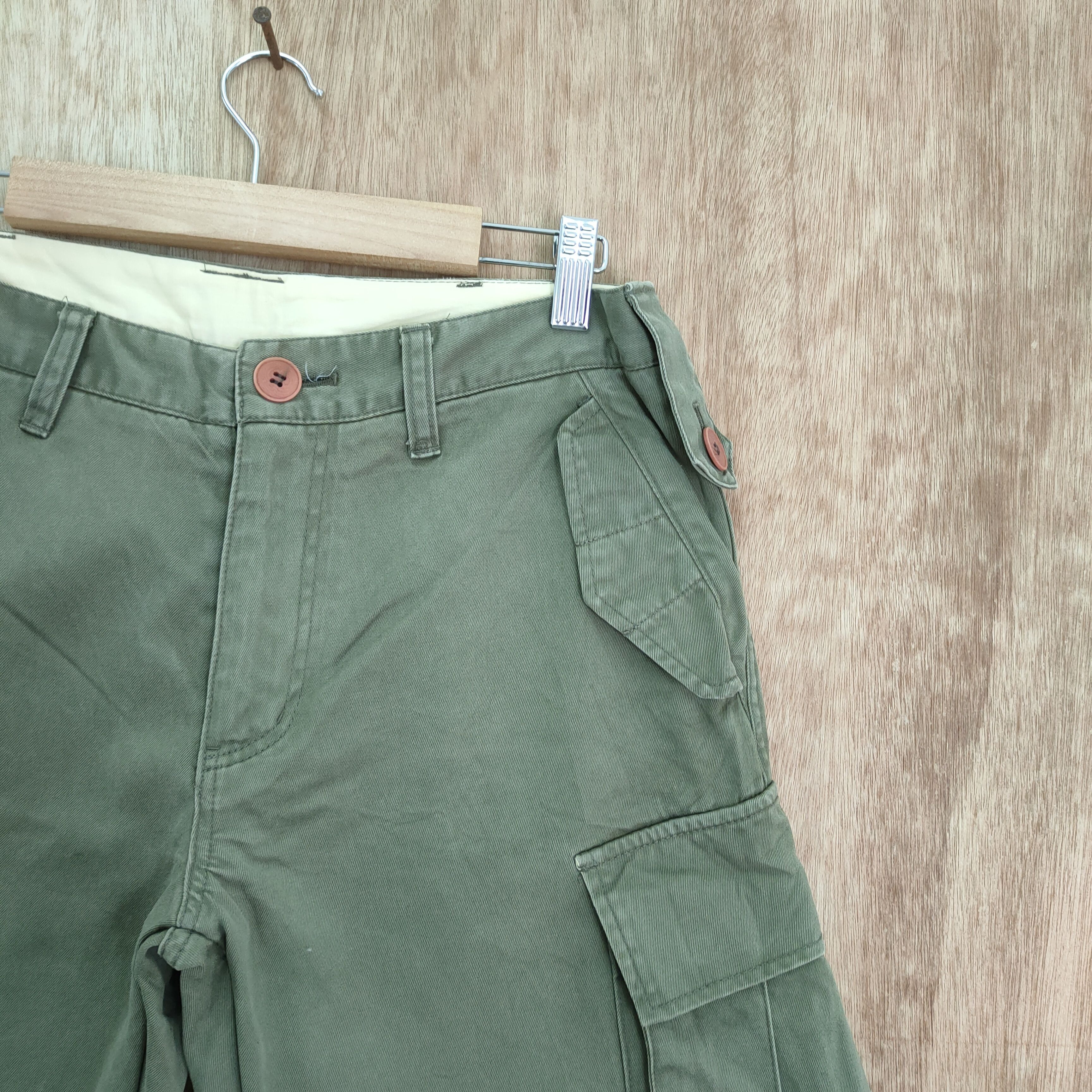 Japanese Brand JAPAN MADE! DICO BAGGY CARGO PANTS Size US 30 / EU 46 - 4 Thumbnail