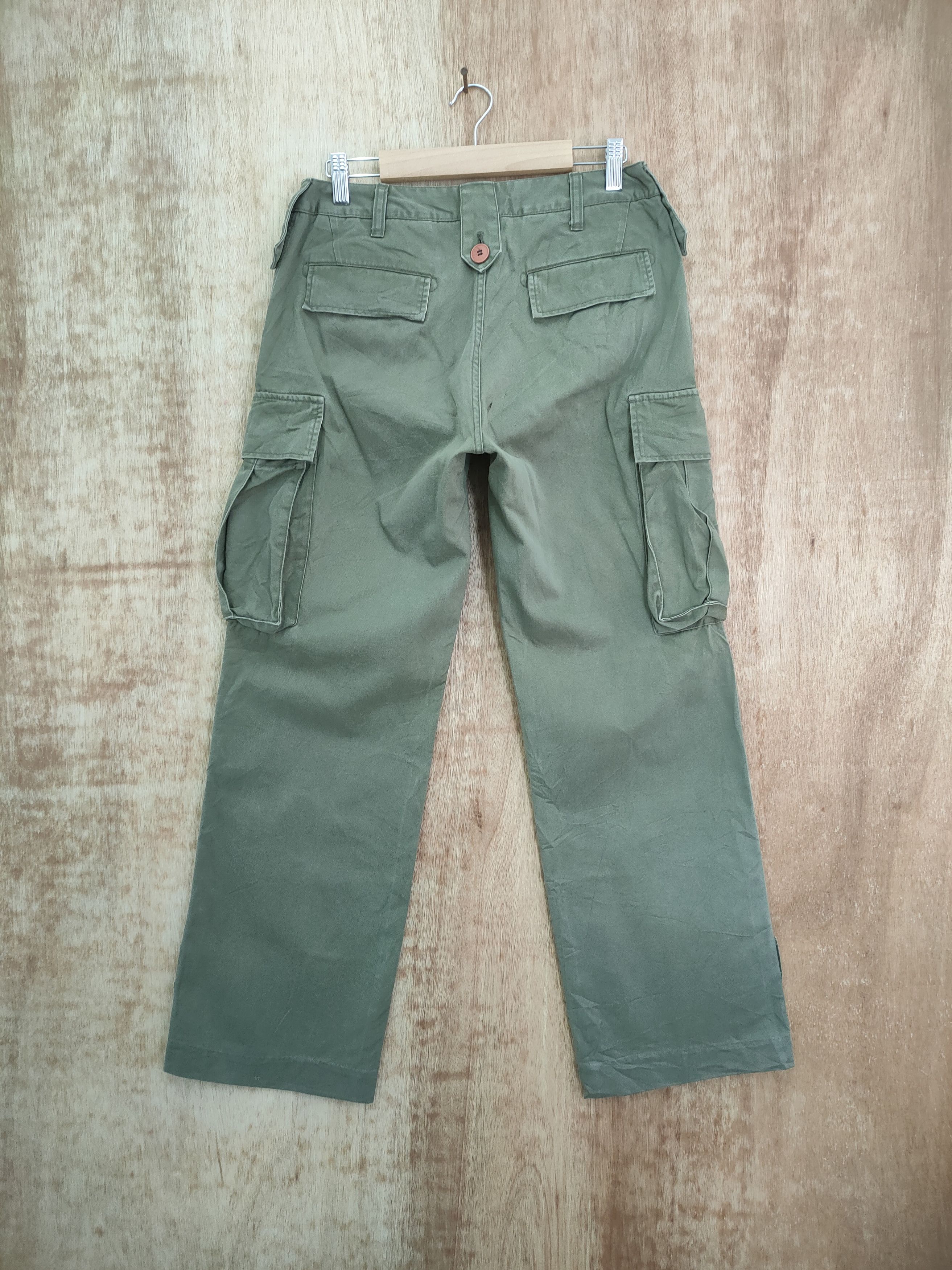 Japanese Brand JAPAN MADE! DICO BAGGY CARGO PANTS Size US 30 / EU 46 - 7 Thumbnail