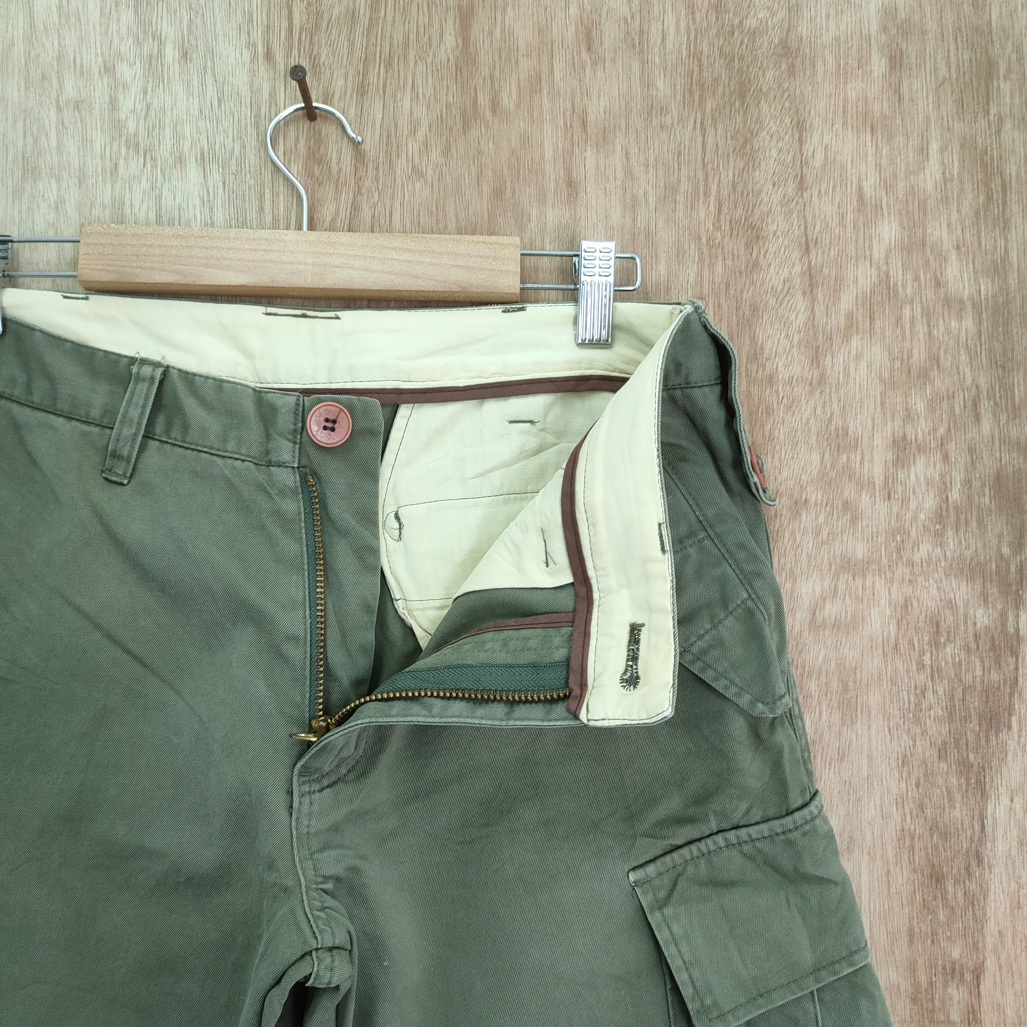 Japanese Brand JAPAN MADE! DICO BAGGY CARGO PANTS Size US 30 / EU 46 - 6 Thumbnail
