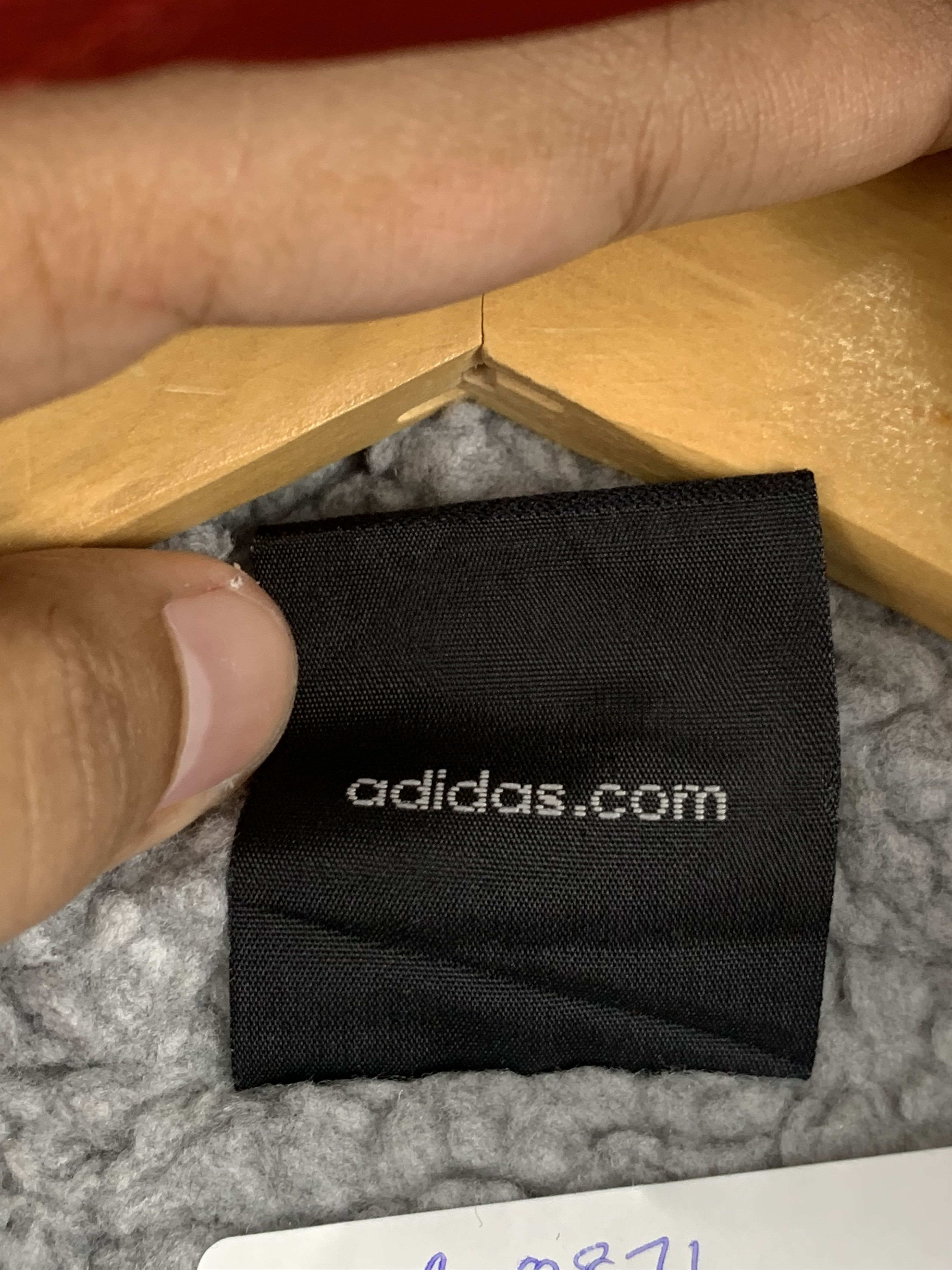 Adidas Vintage Adidas Fleece Long Hoodie Jacket J0871 Size US S / EU 44-46 / 1 - 6 Thumbnail