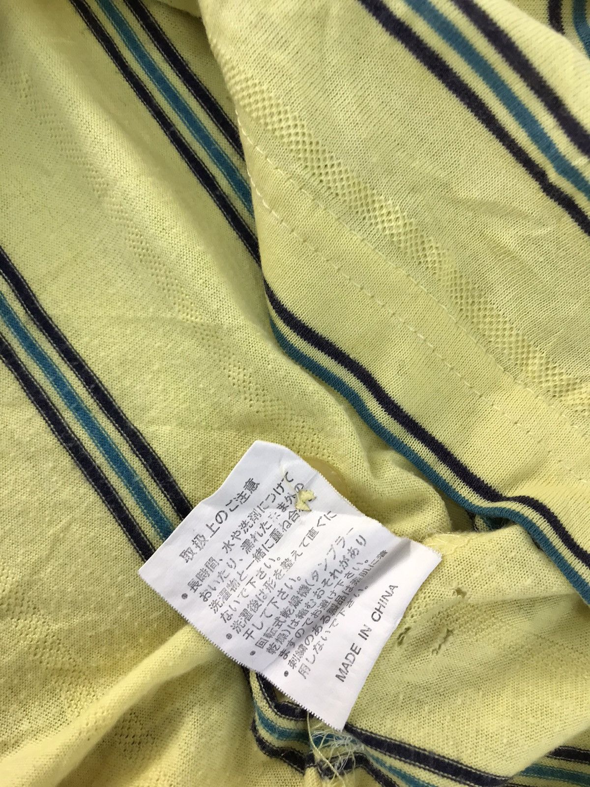 Gianni Valentino × Valentino Gianni Valentino Striped Design Polo Longsleeve Tee Tshirt Size US M / EU 48-50 / 2 - 7 Thumbnail