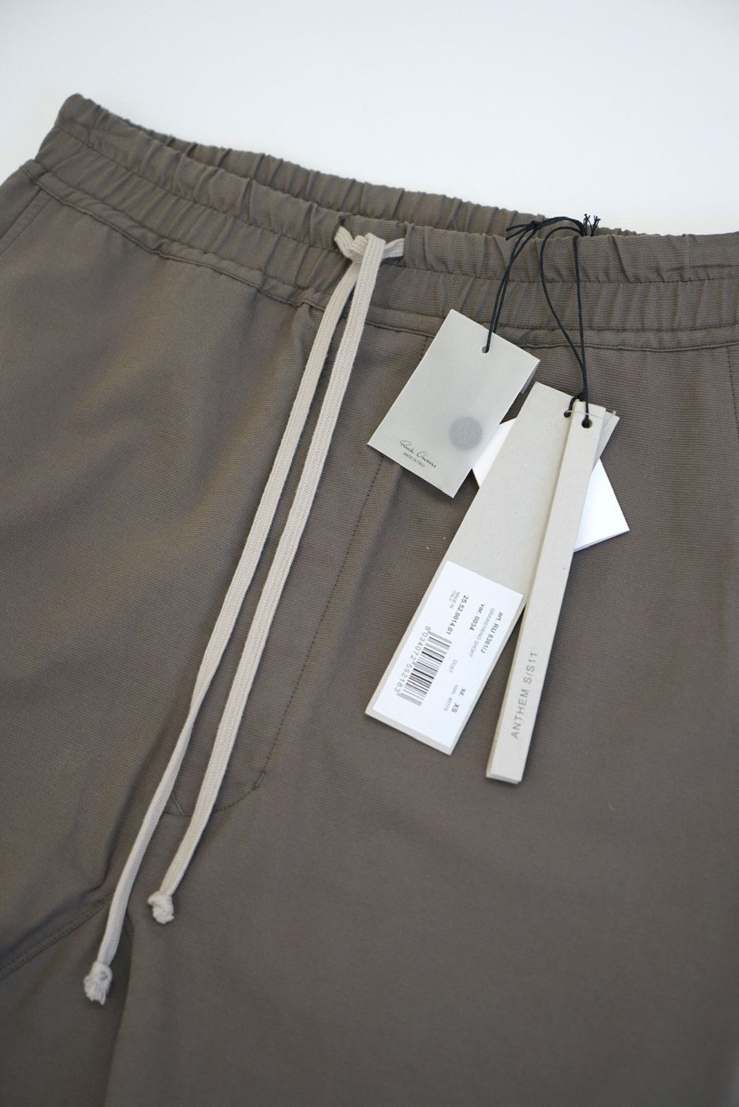 Rick Owens Rick Owens Mainline Drawstring Crop Pant S11 “Anthem” Size US 30 / EU 46 - 6 Thumbnail