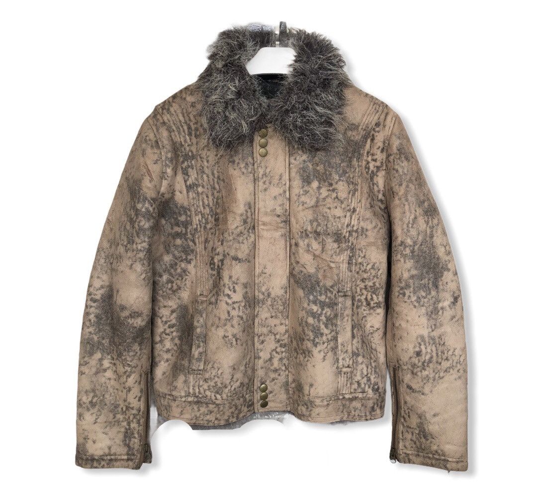 Designer Japanese Brand Maniac Work Sherpa Jacket 🧥 Size US S / EU 44-46 / 1 - 1 Thumbnail