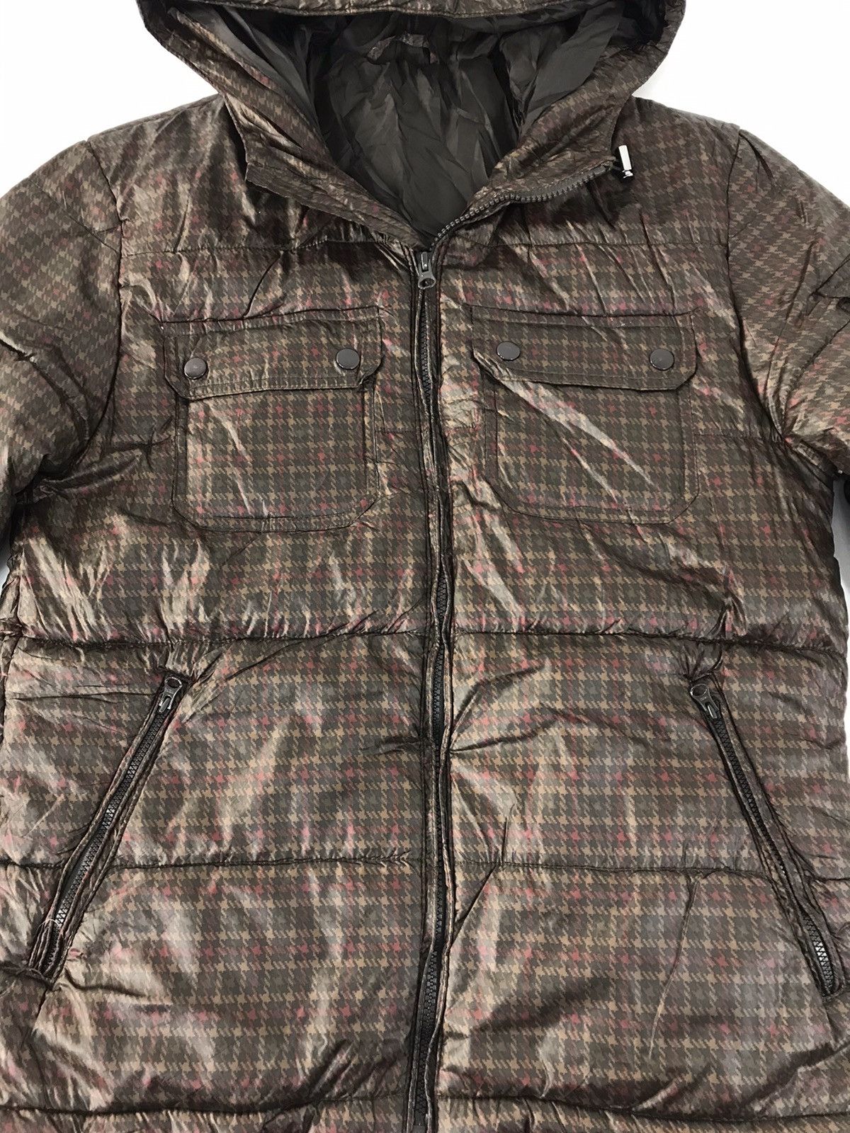 Grailed × Japanese Brand Unique Puffer Quilted Jacket Hoodies Zipper K2064j Size US M / EU 48-50 / 2 - 2 Thumbnail