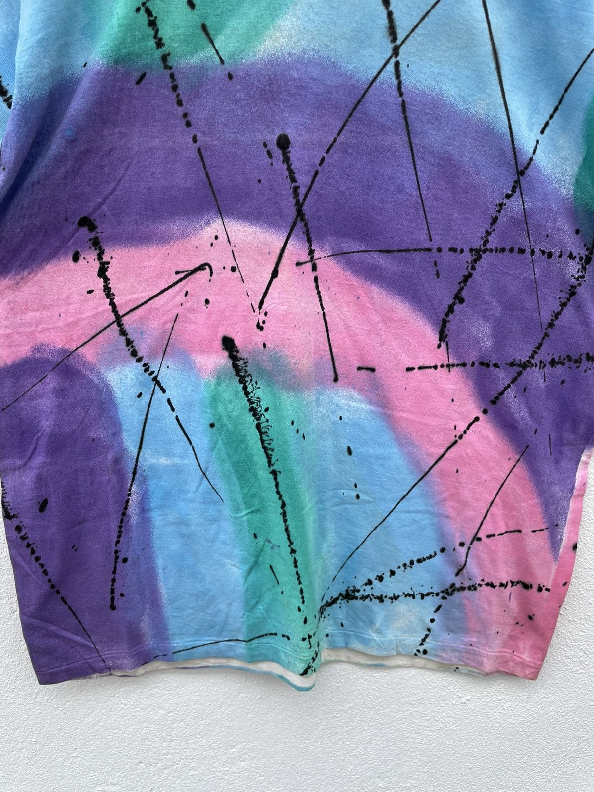 Vintage Vintage Motive Tye dye Tshirt Size US L / EU 52-54 / 3 - 3 Thumbnail