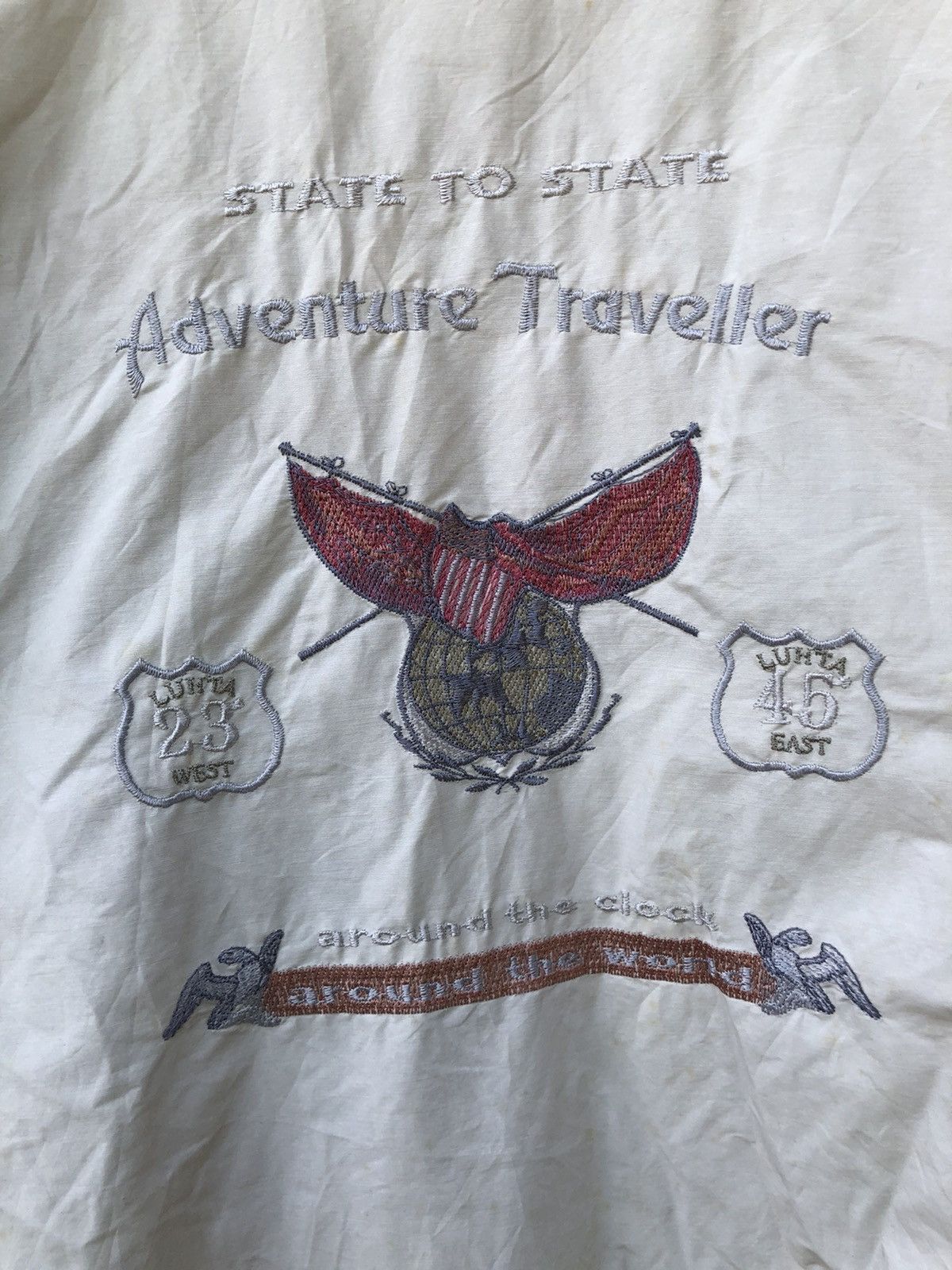 Japanese Brand JAPANESE BRAND LUTHA ADVENTURE TRAVEL TYPE MA 1 Size US XL / EU 56 / 4 - 13 Thumbnail