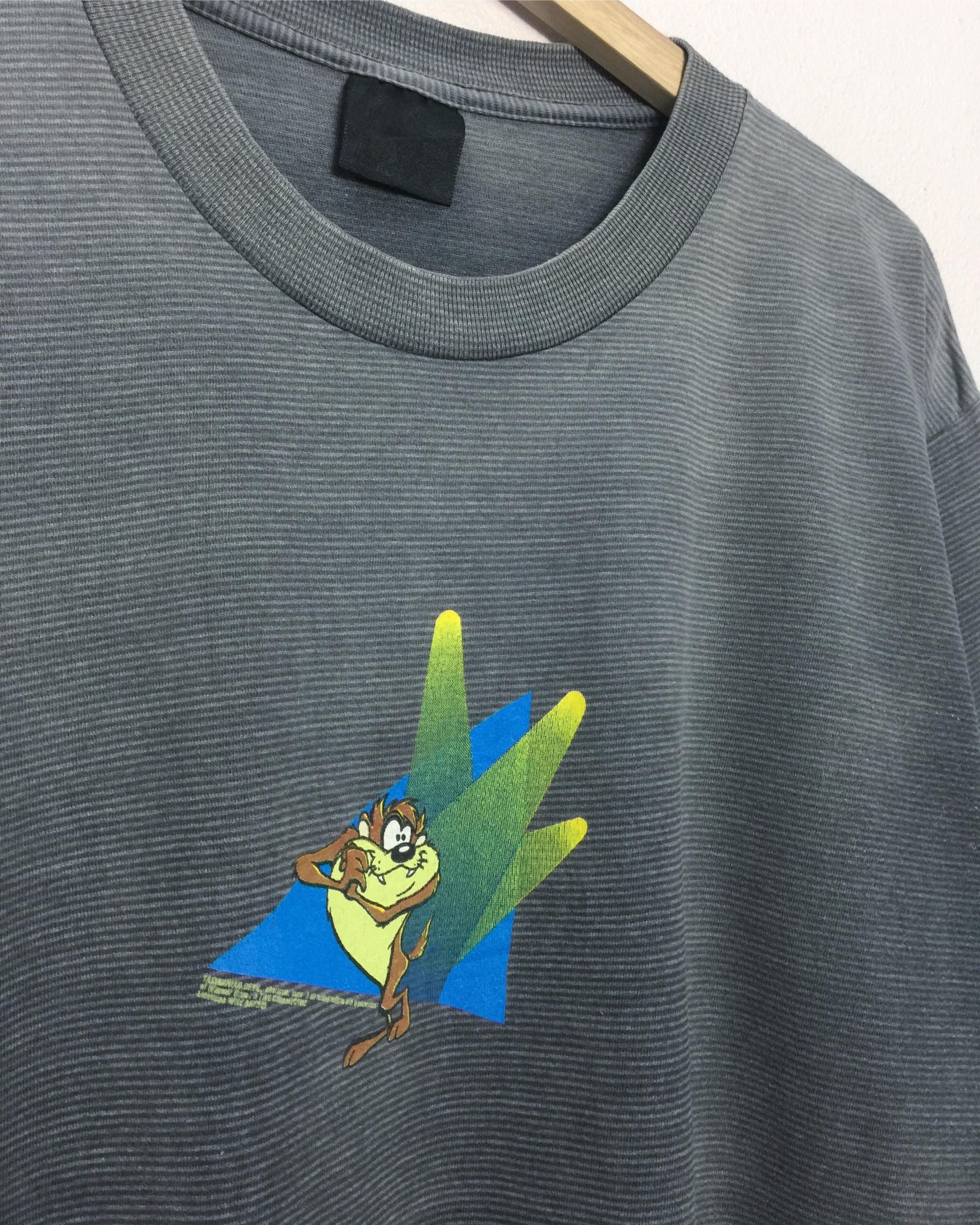 Rare Vintage 90s Looney Tunes Tazmania Tees Single Stiches