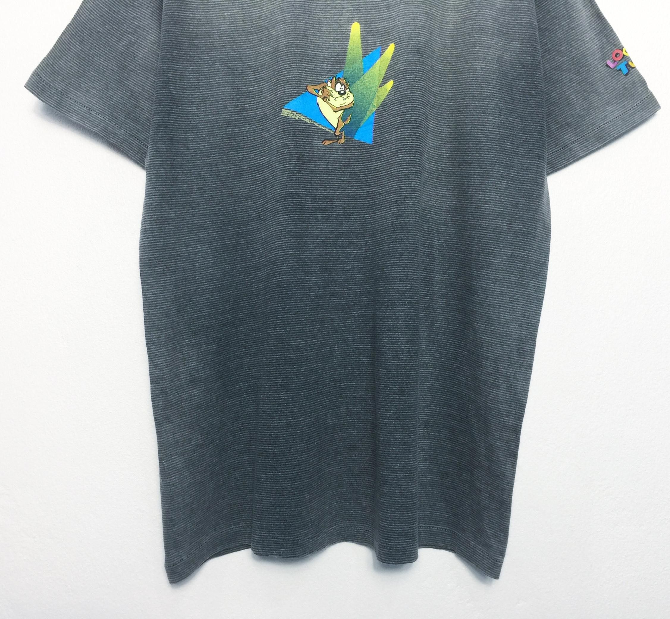 Rare Vintage 90s Looney Tunes Tazmania Tees Single Stiches