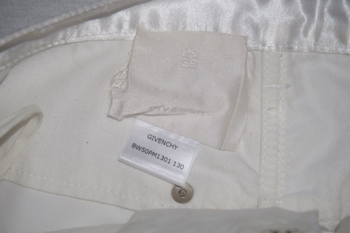 Givenchy SS2021 Sample CUT SLASH PANTS Size US 28 / EU 44 - 4 Thumbnail