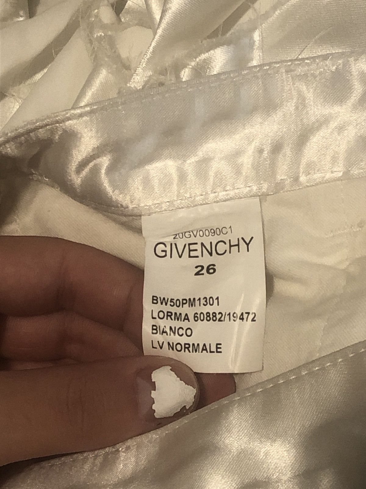 Givenchy SS2021 Sample CUT SLASH PANTS Size US 28 / EU 44 - 15 Thumbnail