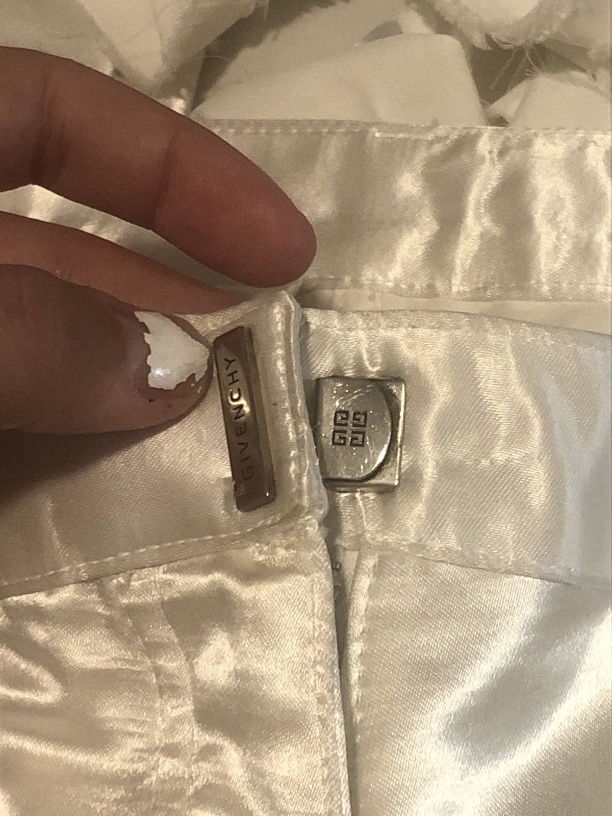 Givenchy SS2021 Sample CUT SLASH PANTS Size US 28 / EU 44 - 14 Thumbnail