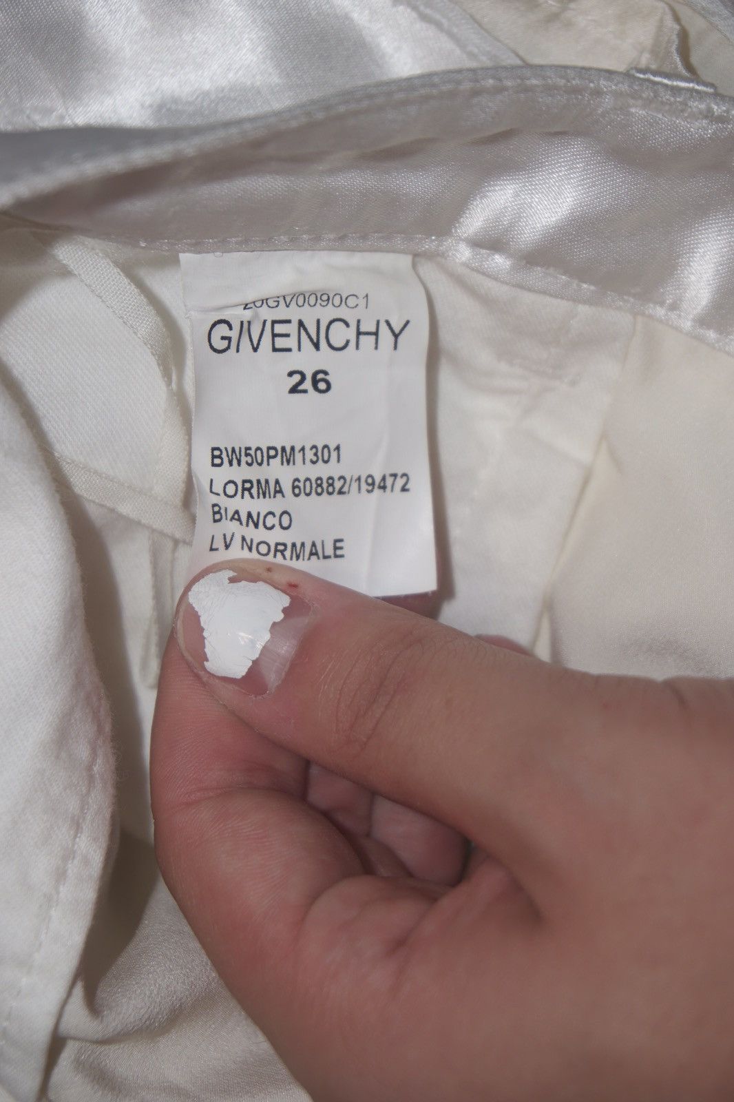 Givenchy SS2021 Sample CUT SLASH PANTS Size US 28 / EU 44 - 5 Thumbnail