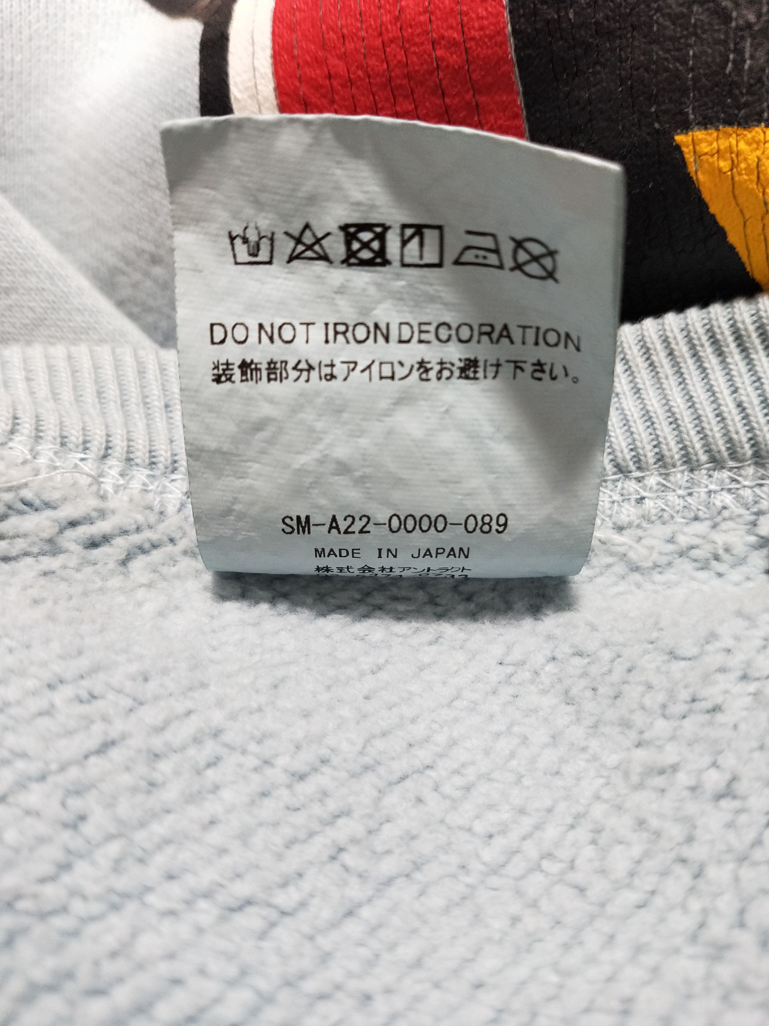 DENIM TEARS × Saint Michael 'Saint Tears' Logo Sweatshirt Size US M / EU 48-50 / 2 - 8 Thumbnail