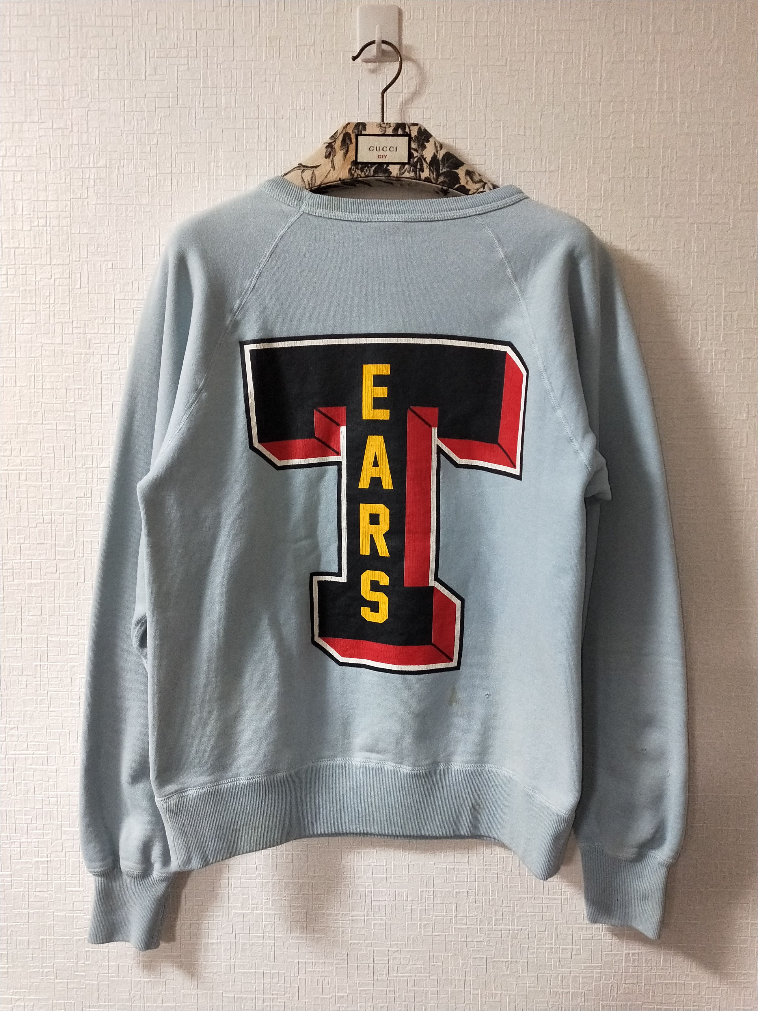 DENIM TEARS × Saint Michael 'Saint Tears' Logo Sweatshirt Size US M / EU 48-50 / 2 - 2 Thumbnail