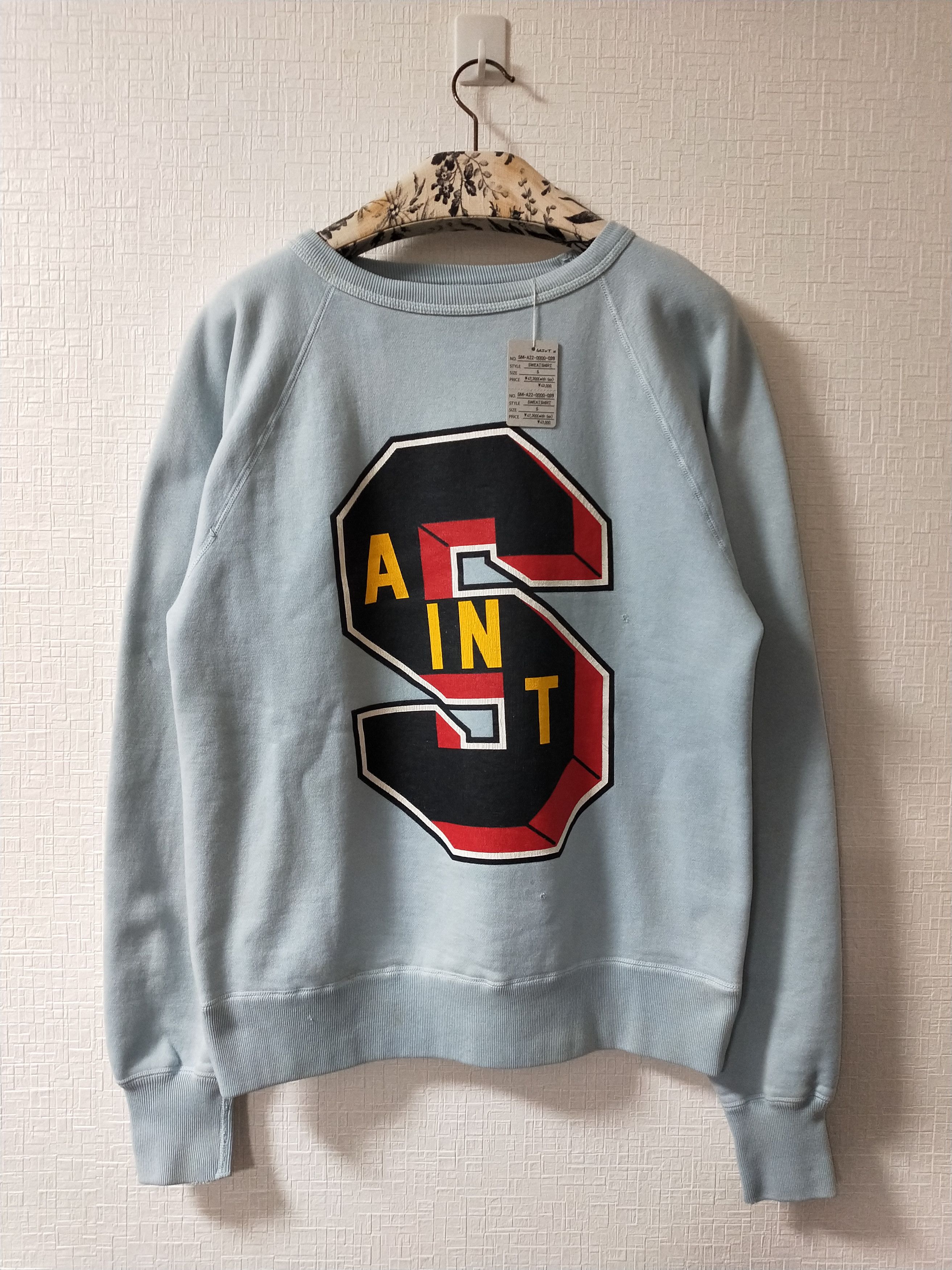 DENIM TEARS × Saint Michael 'Saint Tears' Logo Sweatshirt Size US M / EU 48-50 / 2 - 1 Thumbnail