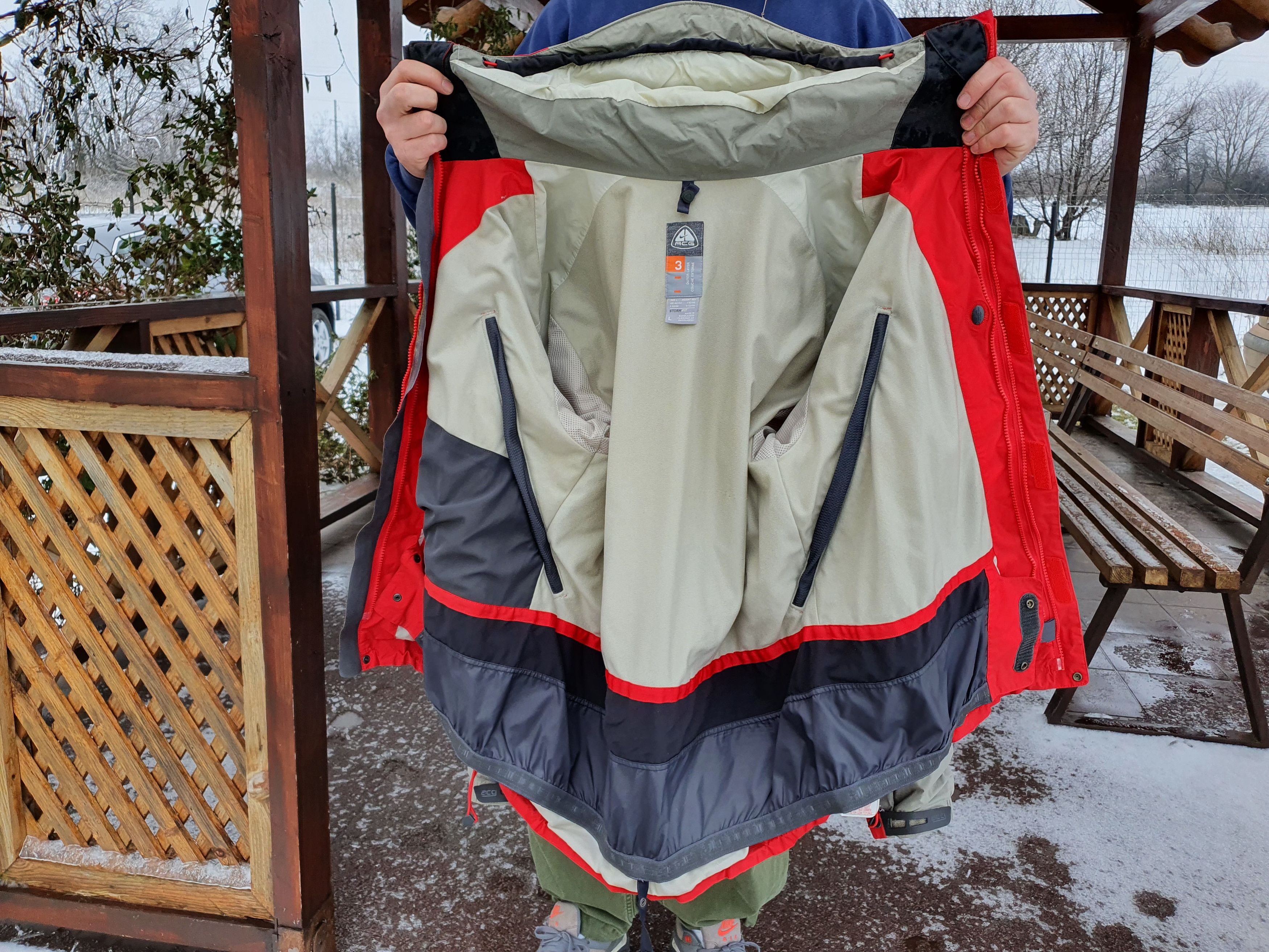 Nike × Nike ACG × Vintage 90s Iconic style Vintage Nike ACG Storm fit Jacket Size US L / EU 52-54 / 3 - 8 Thumbnail