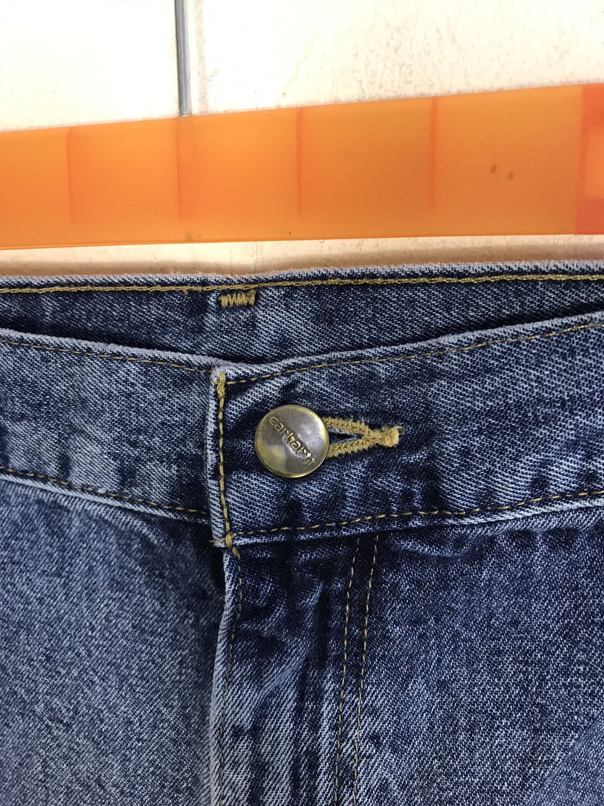 Carhartt Dungaree Carhartt Indigo Denim Utility Work Carpenter Pant Size US 40 / EU 56 - 6 Thumbnail