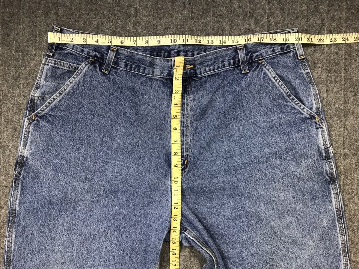 Carhartt Dungaree Carhartt Indigo Denim Utility Work Carpenter Pant Size US 40 / EU 56 - 10 Thumbnail