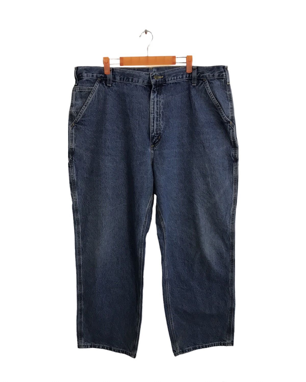 Dungaree Carhartt Indigo Denim Utility Work Carpenter Pant