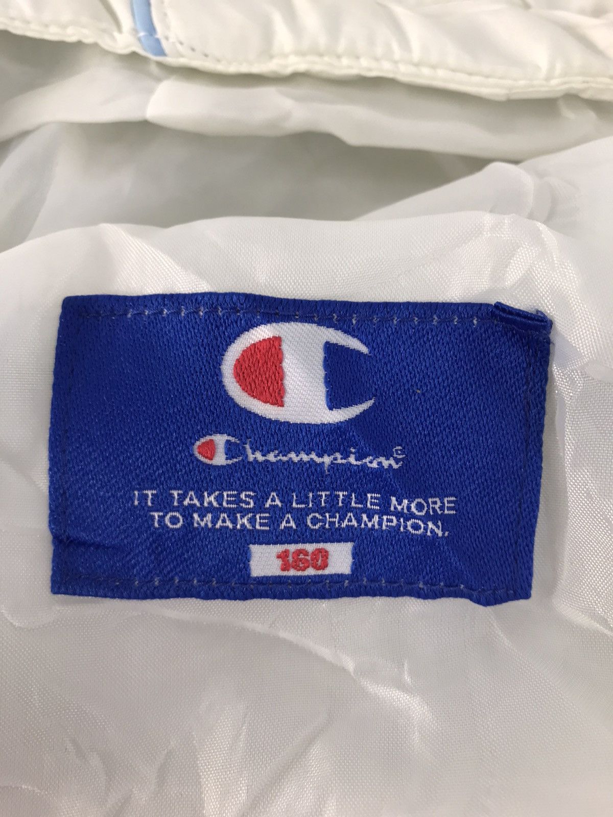 Champion × Vintage Champion Quilted Hoodies Jacket Big Logo Full Zip K2048j Size US M / EU 48-50 / 2 - 7 Thumbnail